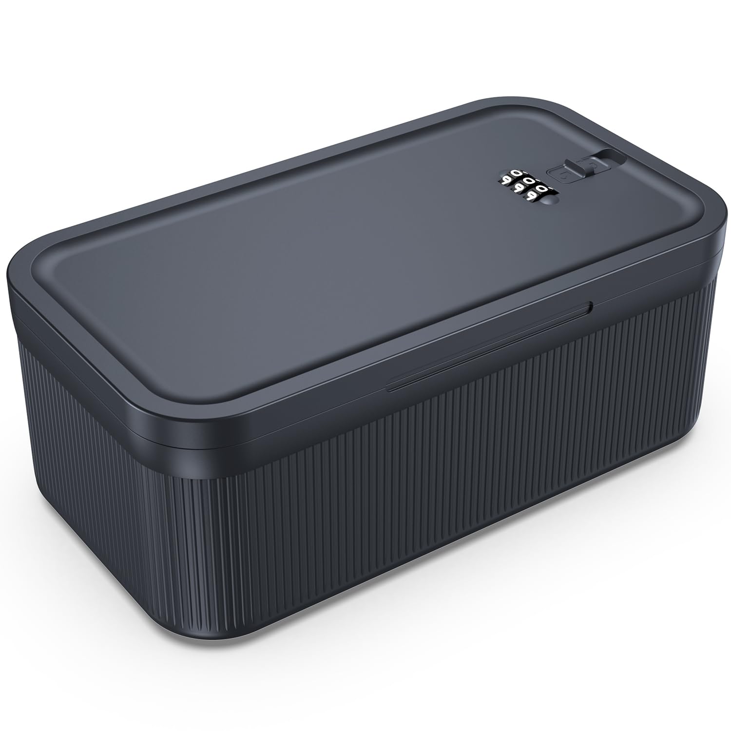 iDiskk Caja de seguridad con contraseña, caja fuerte médica, prisión telefónica y caja de merienda para el hogar, refrigerador, oficina o viajes