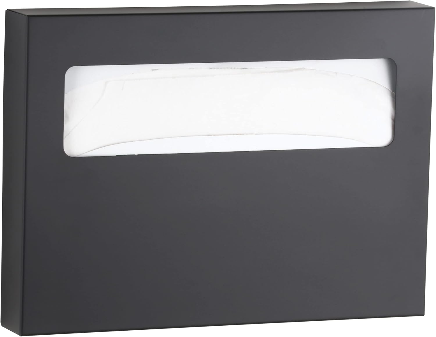 Bobrick B-221.MBLK ClassicSeries® Surface Mounted Seat-Cover Dispenser - Matte Black