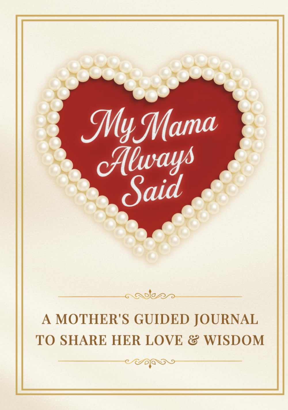 My Mama Always Said: A Mother’s Guided Journal to Pass Down Her Love & Wisdom | A Legacy Keepsake Gift Book of Mom’s Stories, Memories & Heartfelt Advice      Hardcover – November 4, 2025