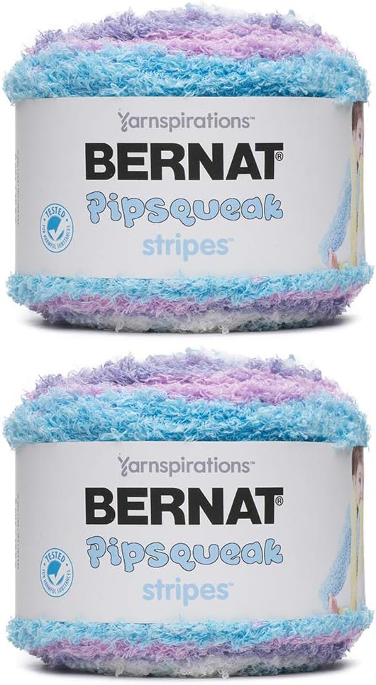 Bernat Pipsqueak Stripes Yarn, Dreamboat 2-Pack