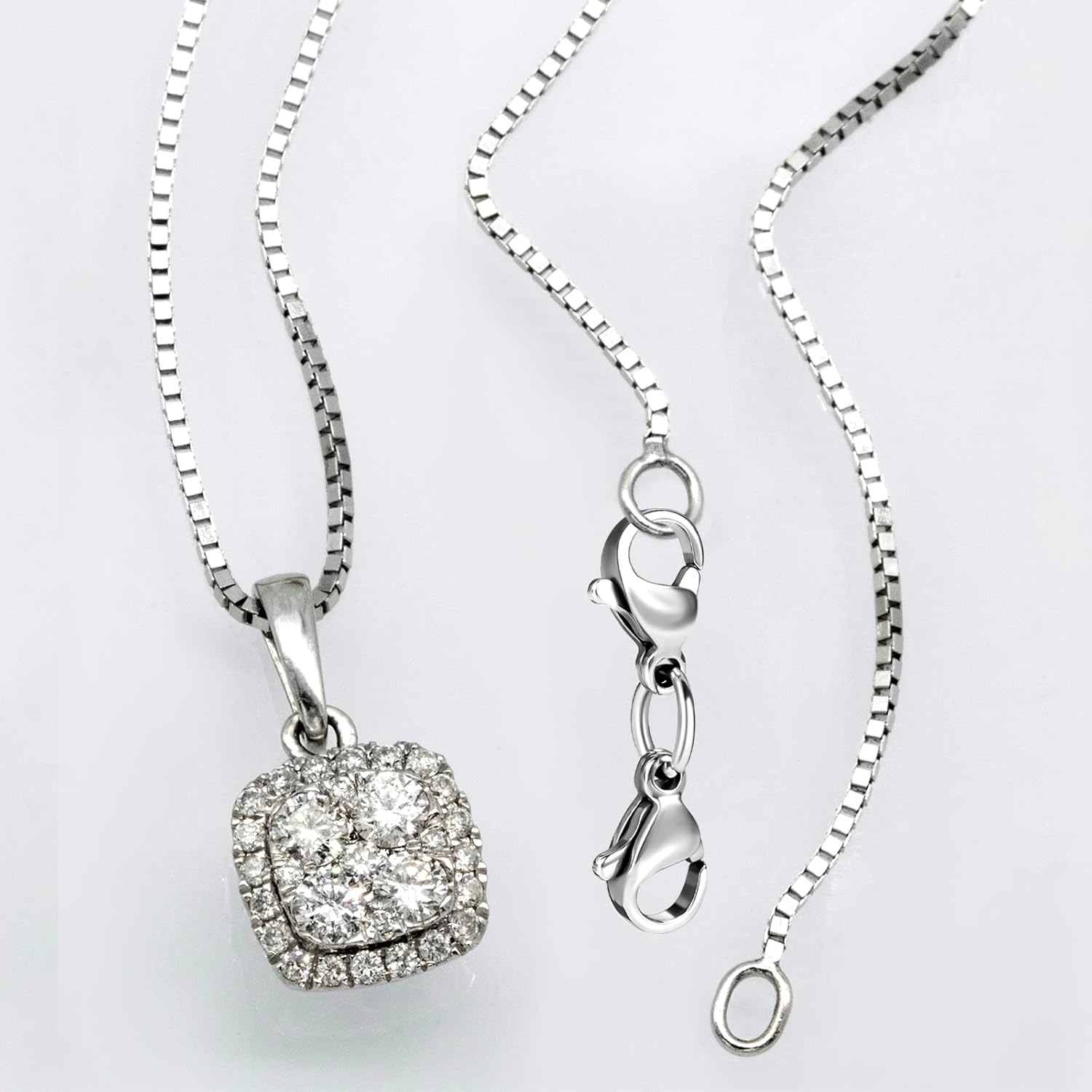 Savita 10pcs Double Lobster Clasp Extenders, Stainless Steel 2.5cm Jewelry Lobster Clasp Double Claw Connector for Necklace Bracelet Jewelry Making (Silver) - Image 7