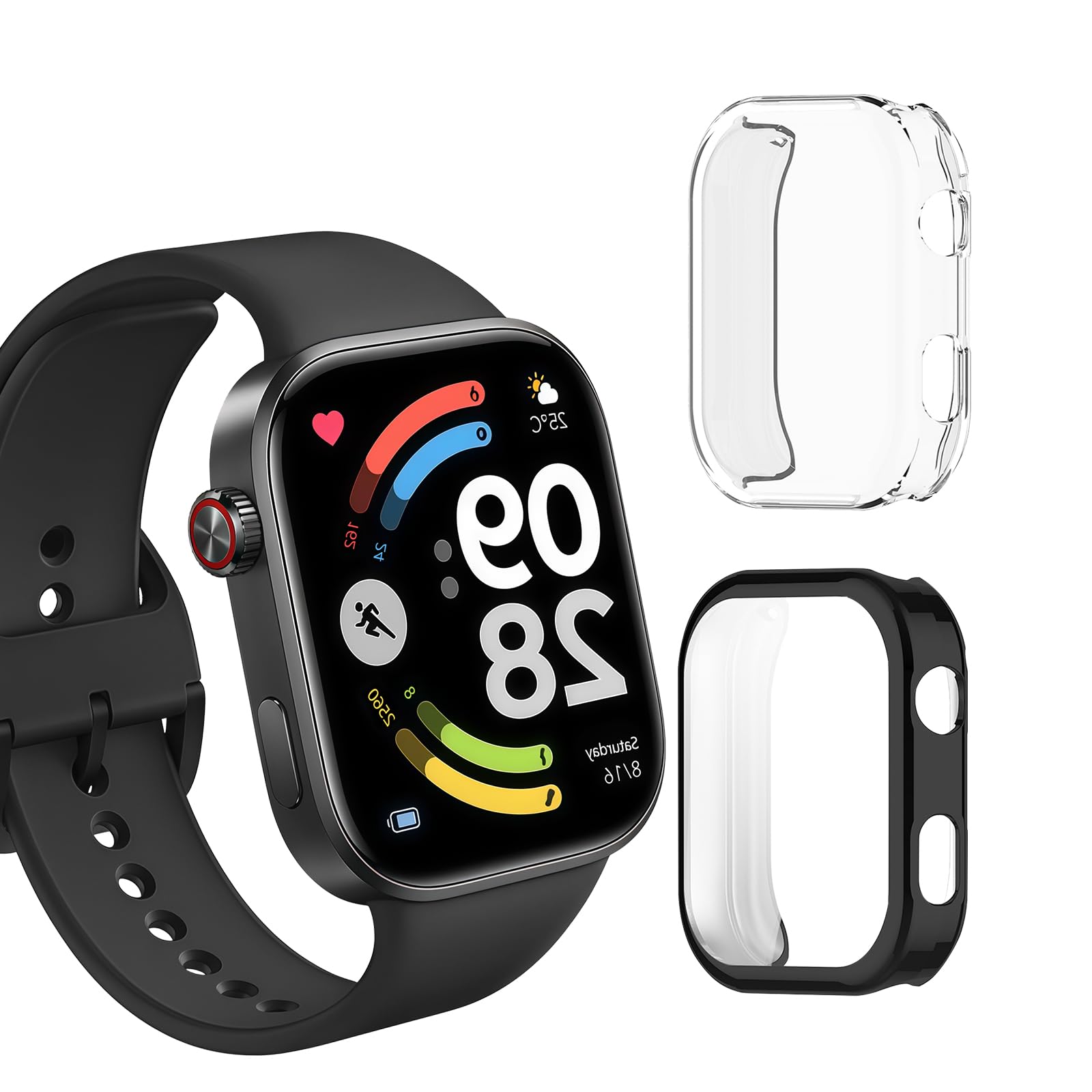 Amazon.co.jp: [CeiBand] Xiaomi Redmi Watch 6対応 ケース 一体型 