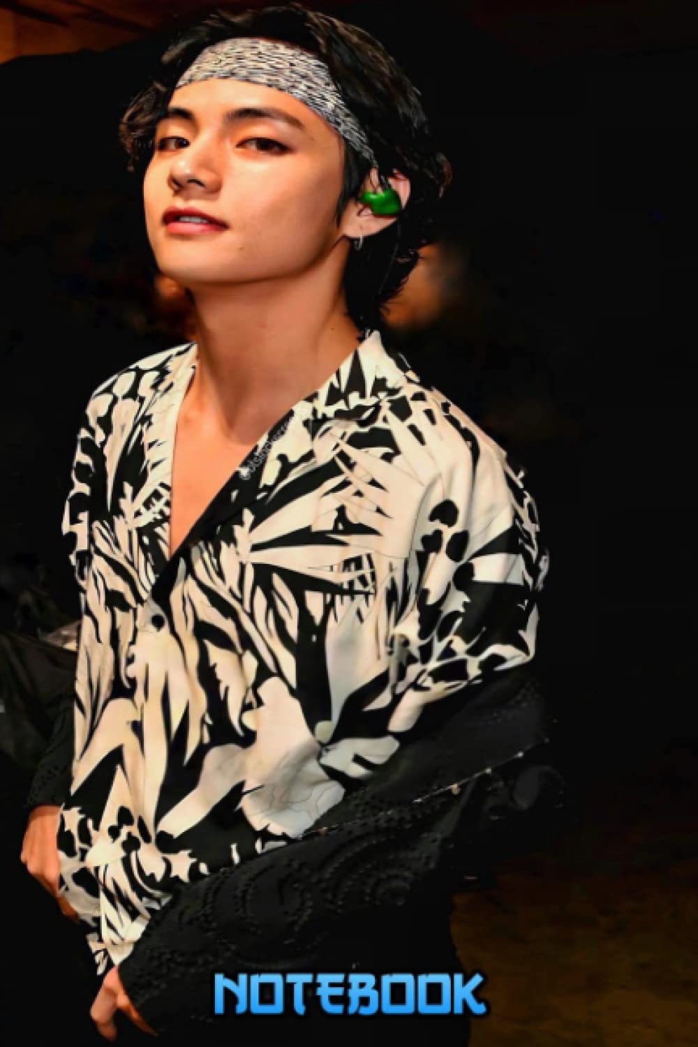 Notebook : Kim Tae-hyung Notebook College Rule Lined Writing your Ideas and Notes, Thankgiving Notebook Gift #430