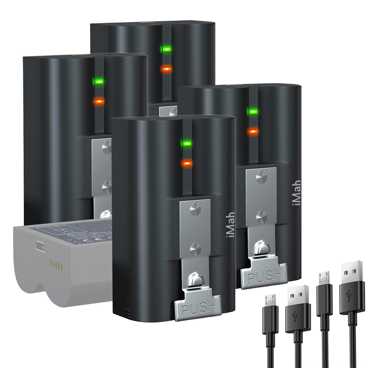 Amazon.com: iMah Replacement Camera Battery with Charging