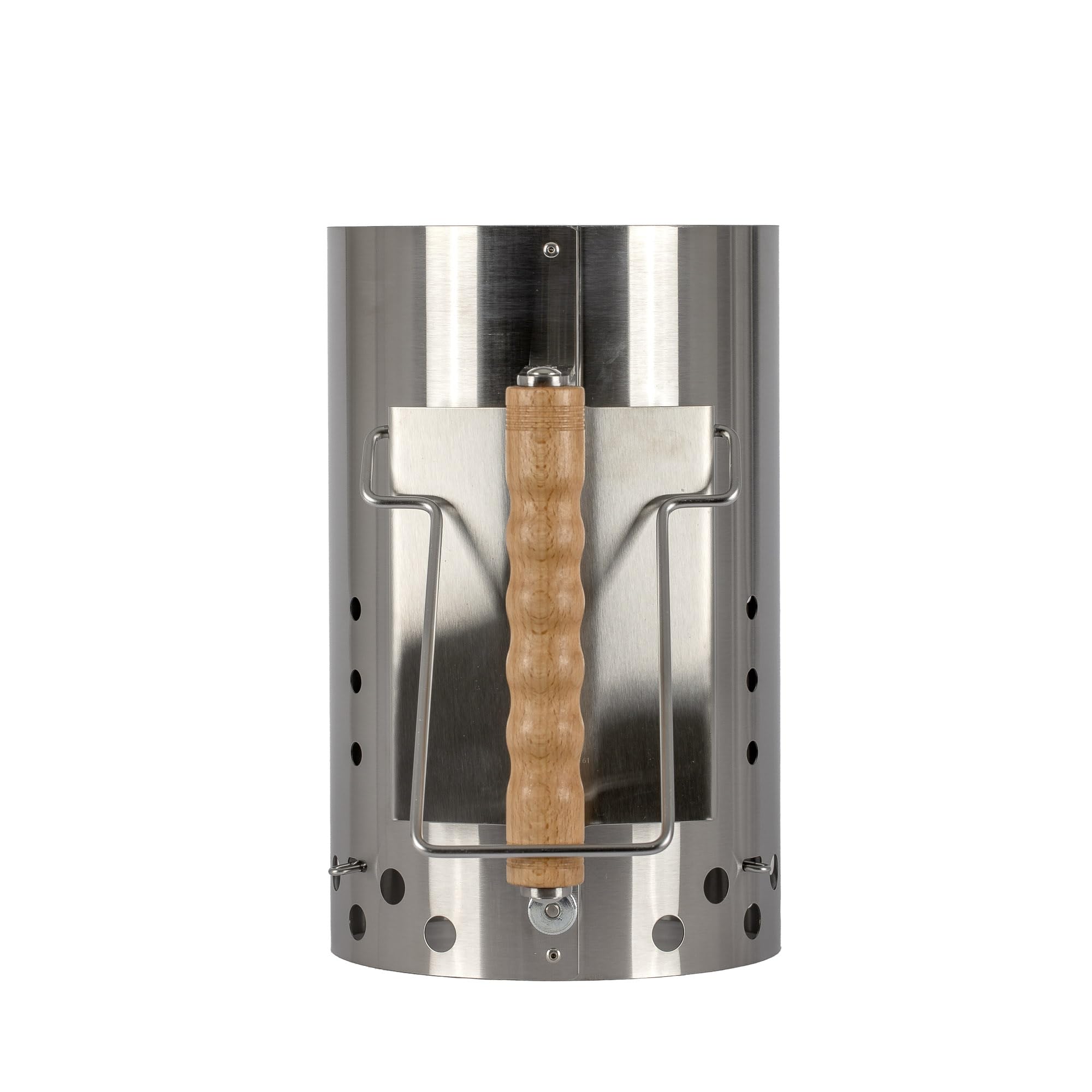 Petromax Anzündkamin XL Edelstahl, 6,5L, für Holzkohle & Briketts, schneller Grillstart