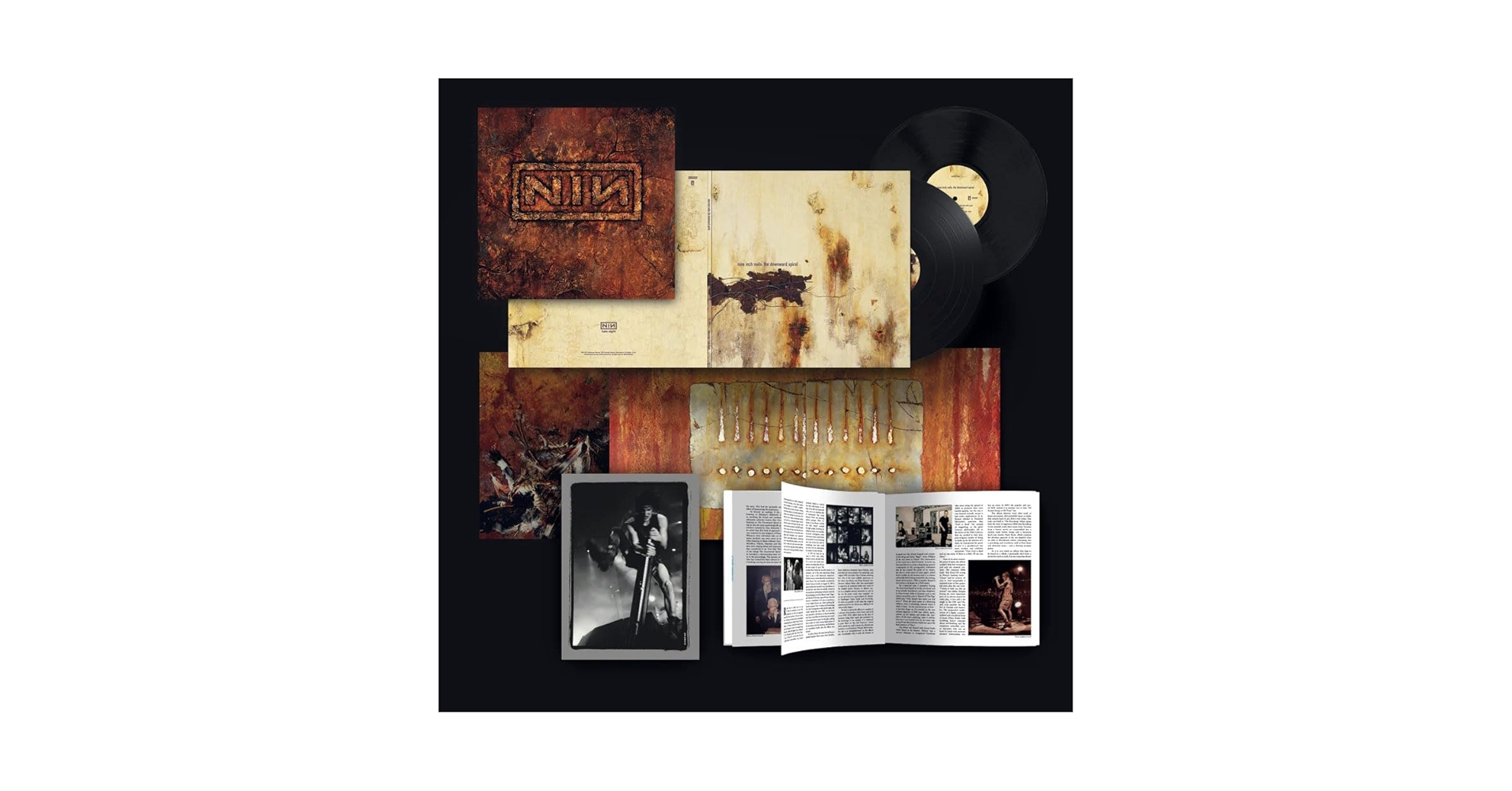 nine inch nails Downward Spiral vinyl 新品 The Downward Spiral 2017 Definitive Edition 2XLP - Nine Inch