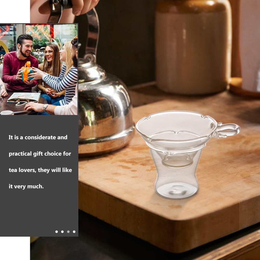 Zerodeko Tea Leak Set - Fine Mesh Tea Strainer for Loose Leaf Teas Reusable Filter with Infuser Perfect for Home Brewing and Gifts
