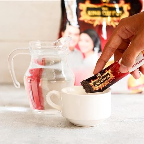 Miniatura 3 de King Coffee Instant Coffee 3 en 1 azúcar crema no láctea bolsa de mezcla de café 88 palitos x 056oz de café vietnamita paquete de 2