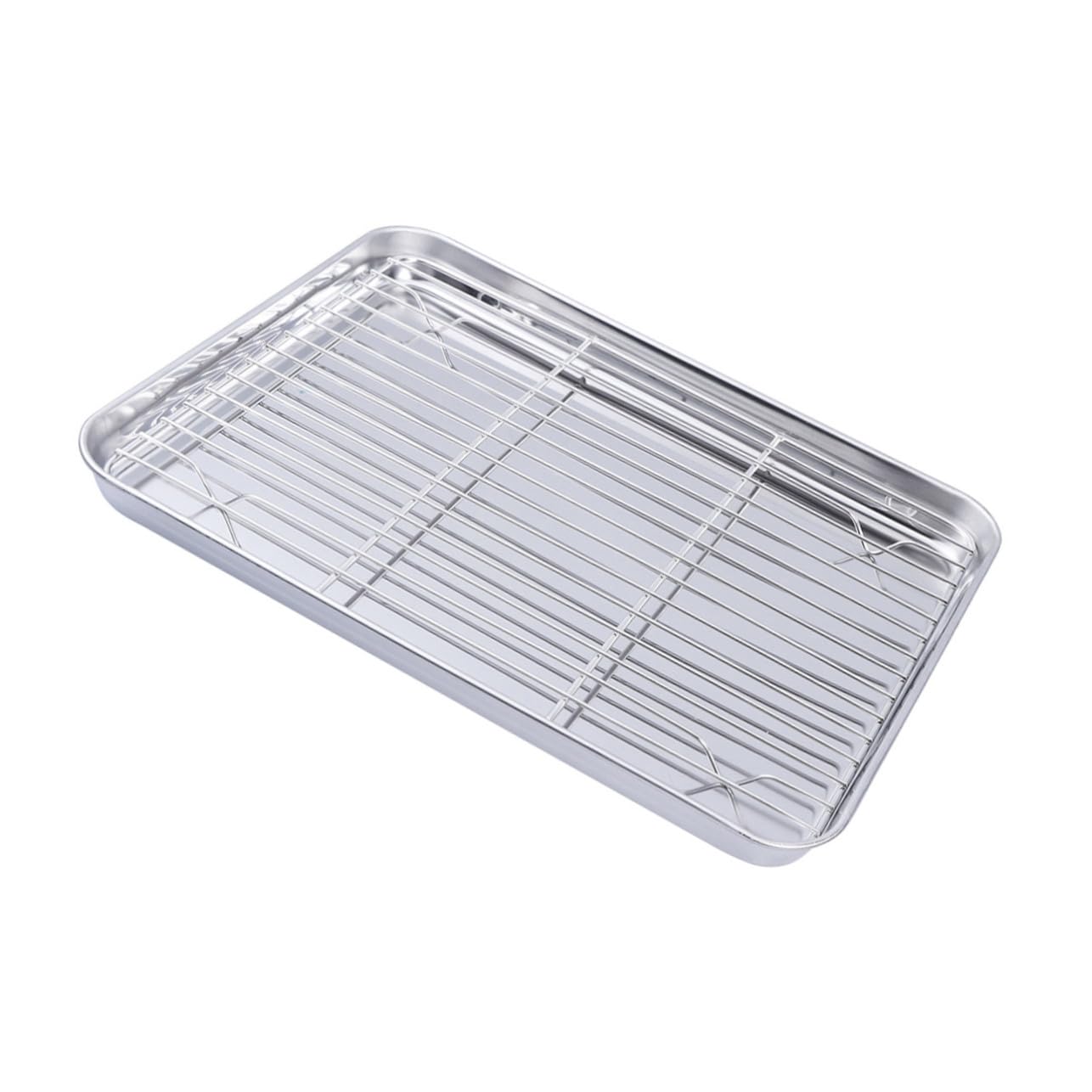Plaques de cuisson haut de gamme iplusmile en acier inoxydable résistant avec grilles