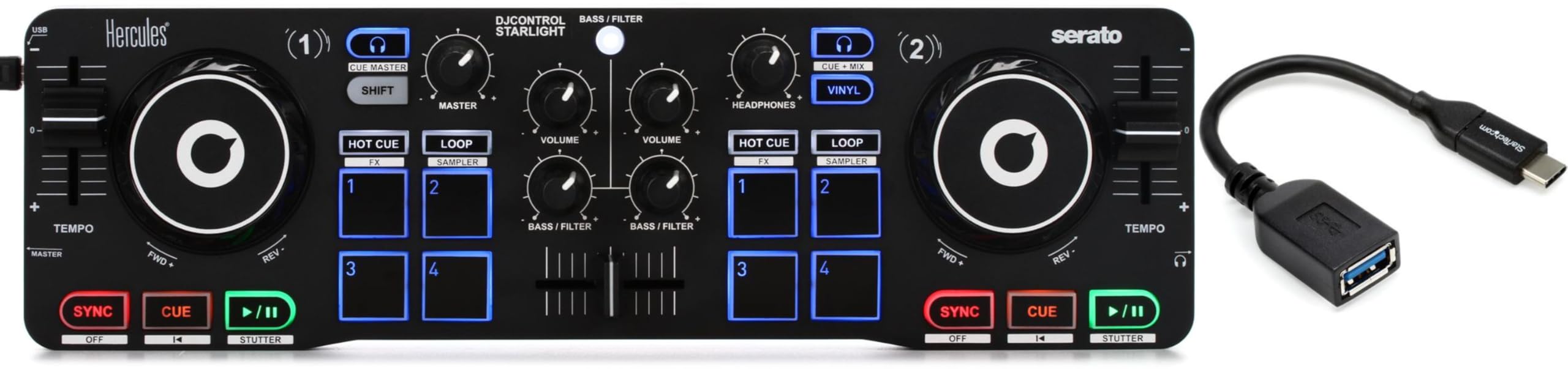 hercules dj controller