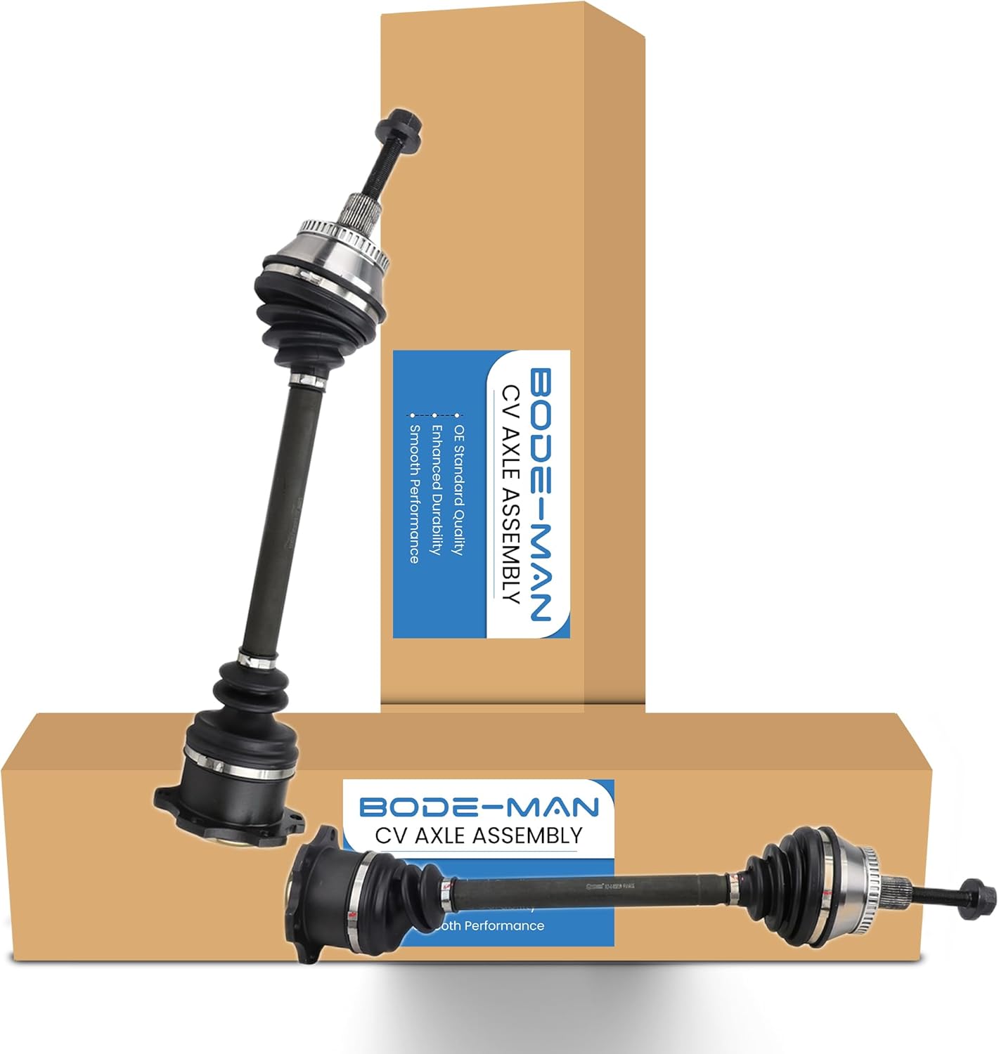 Pair 2 Front CV Axle Half Shaft Assembly for 1998-2001 Audi A6 for 1998-2004 Audi A6 Quattro w/Automatic Trans.