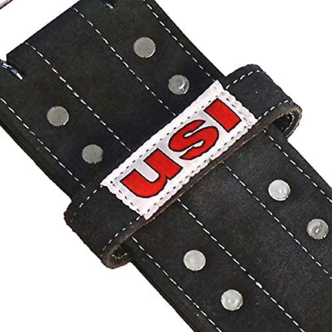 USI UNIVERSAL Gewichthebergürtel, 790PL Powerlifting-Gürtel für Männer und Frauen, Gewichtheben, Wettkampf, Workout, Training, Gewicht, Rückenstützgürtel, 6 mm dick, 10,2 cm breit, Ledergürtel