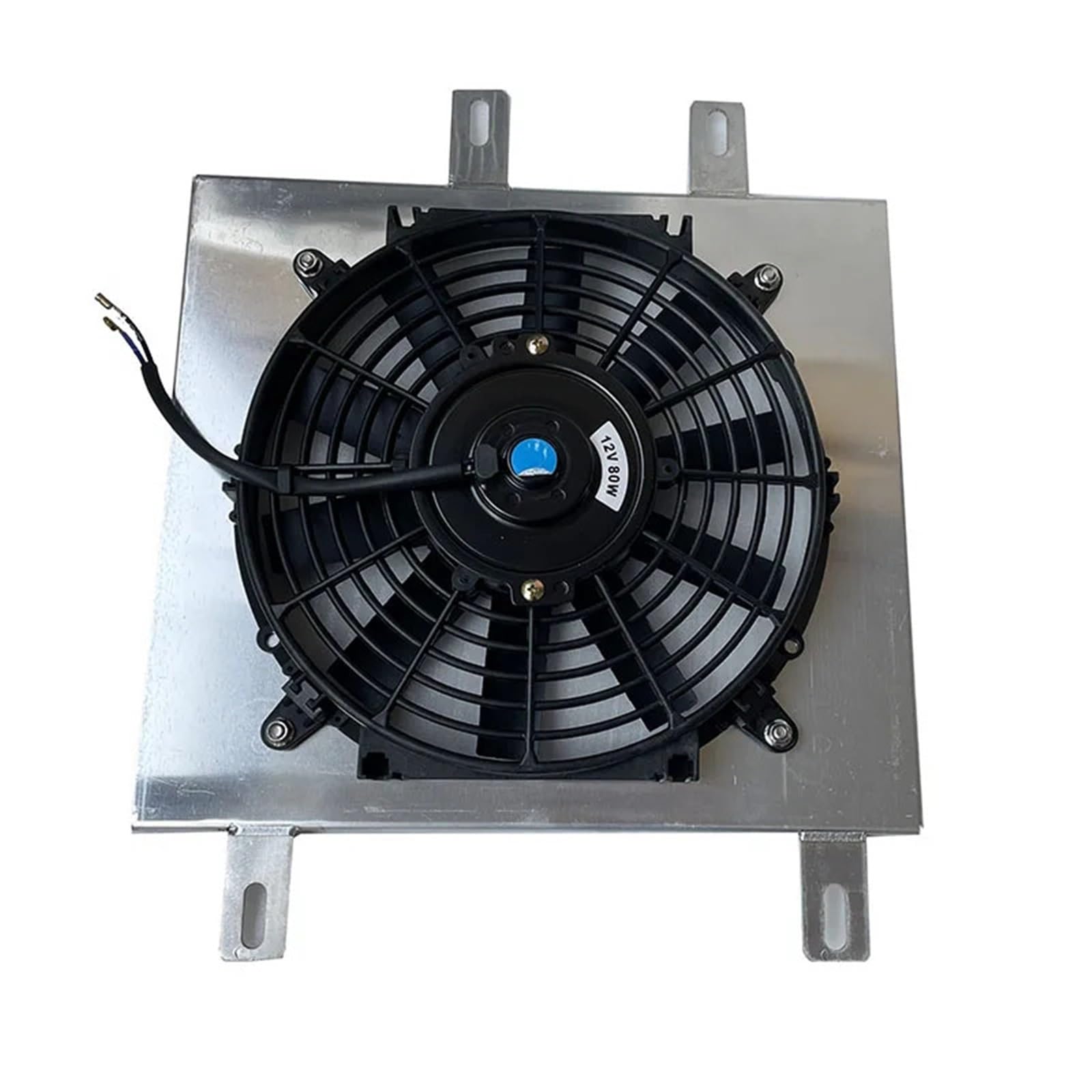 Cooler Osłona chłodnicy aluminiowej wentylatora do 92-00 Honda Civic EK EG B16 B18 D15 D16(Fan with shroud)