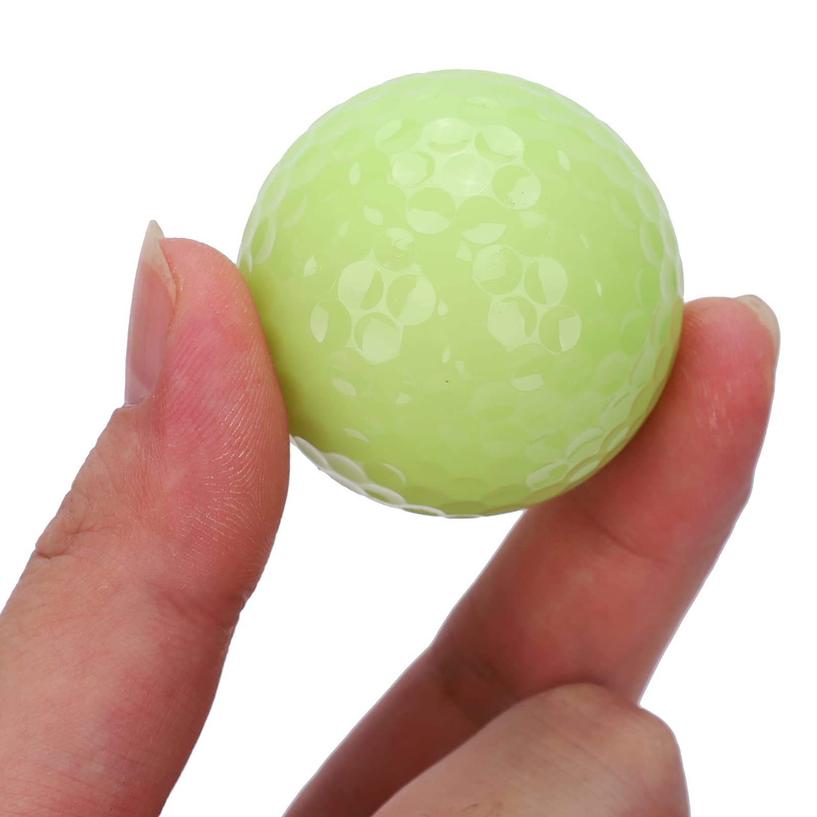 Alomejor 12 Piezas de Bolas de Golf nocturnas, Bolas de Golf Brillantes, Bolas de Entrenamiento de Golf, Bolas flotantes Luminosas de Golf