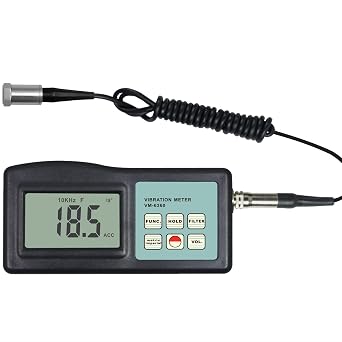 Digital Vibration Meter Tester VM-6360 Vibrometer Gauge VM6360
