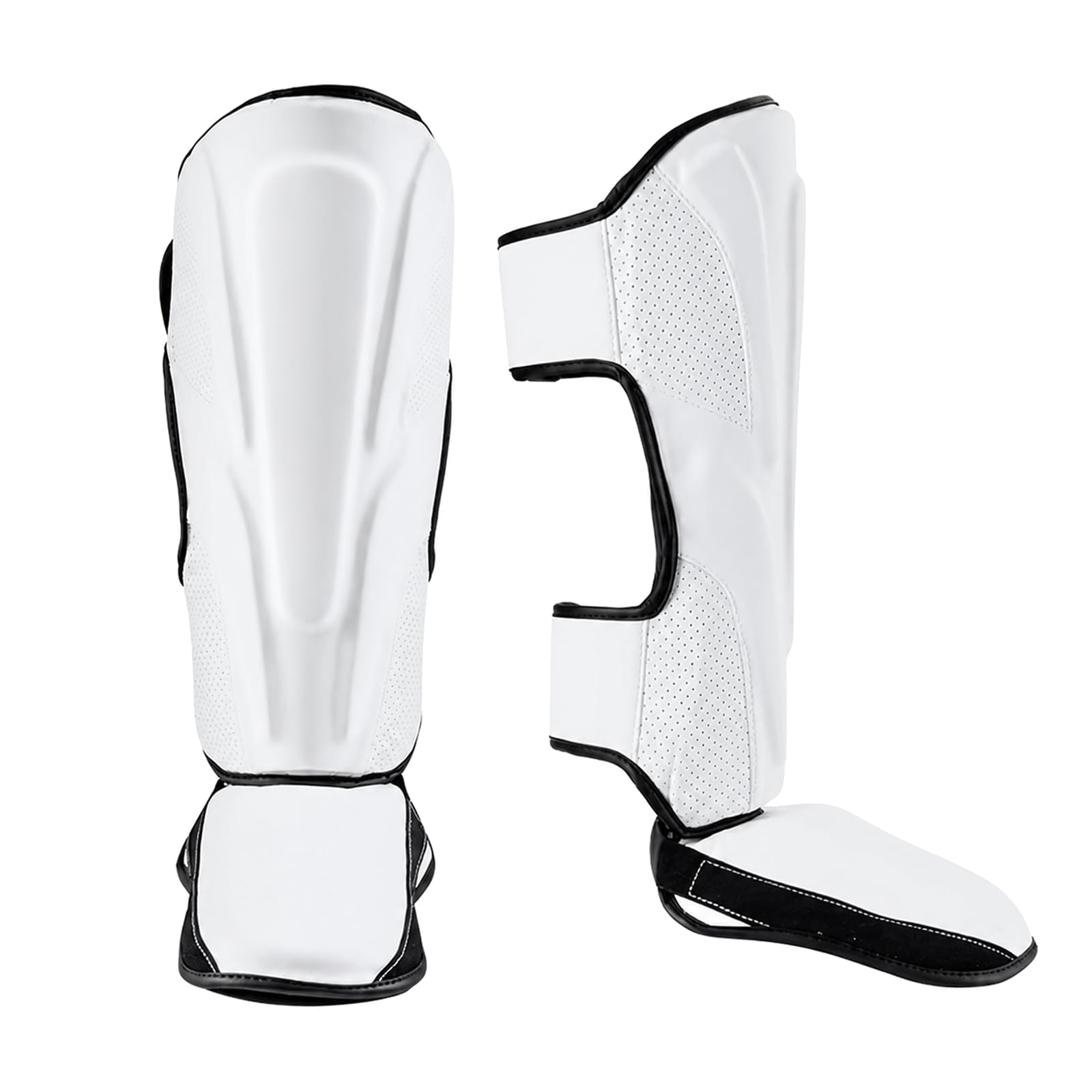 Regulowane tajskie ochraniacze na nogi bokserskie, ochraniacze na nogi, regulowane, wygodne, oddychające, do boksu, taekwondo, Muay Thai, kickboxingu, codziennego treningu
