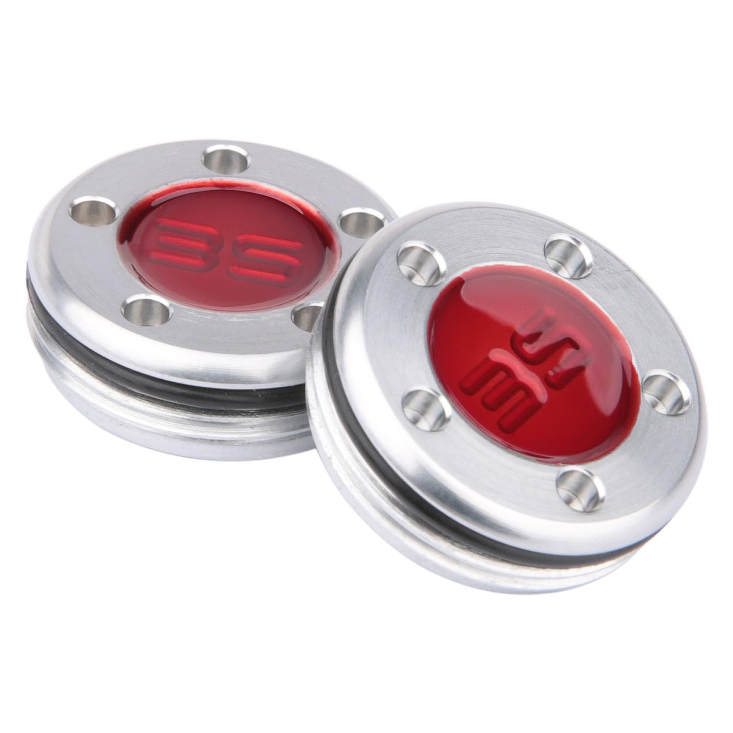 OGECLF 2pcs Red Golf Weights for Titleist Scotty Cameron Newport, Phantom, Futura, GoLo, California Putters 5g 10g 15g 20g 25g 30g 35g 40g 45g for