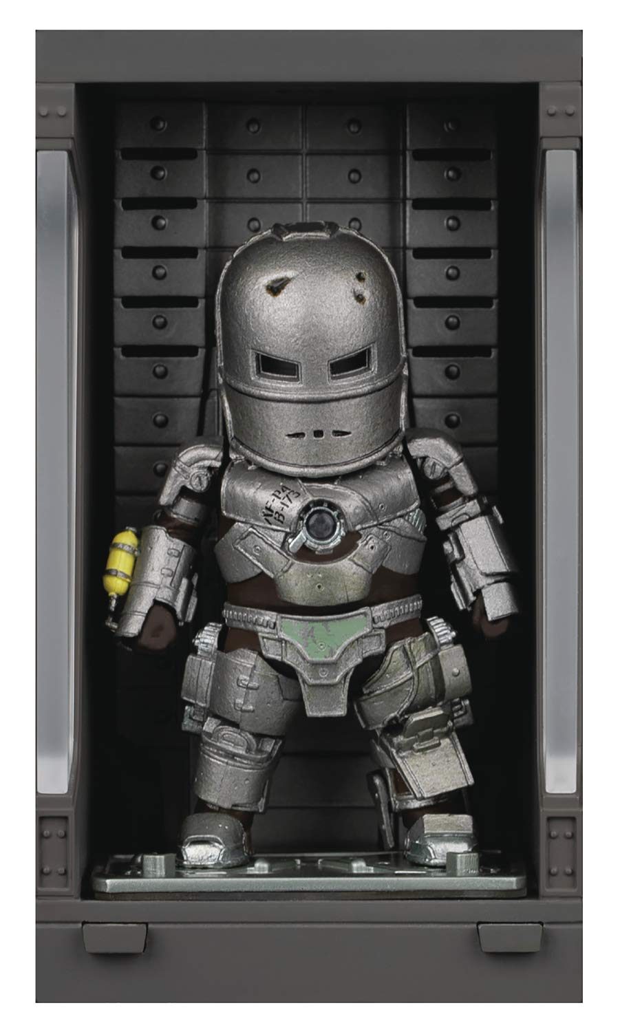 Iron Man 3: Iron Man Mk I with Hall of Armor Mea-015 Mini Egg Attack Figure