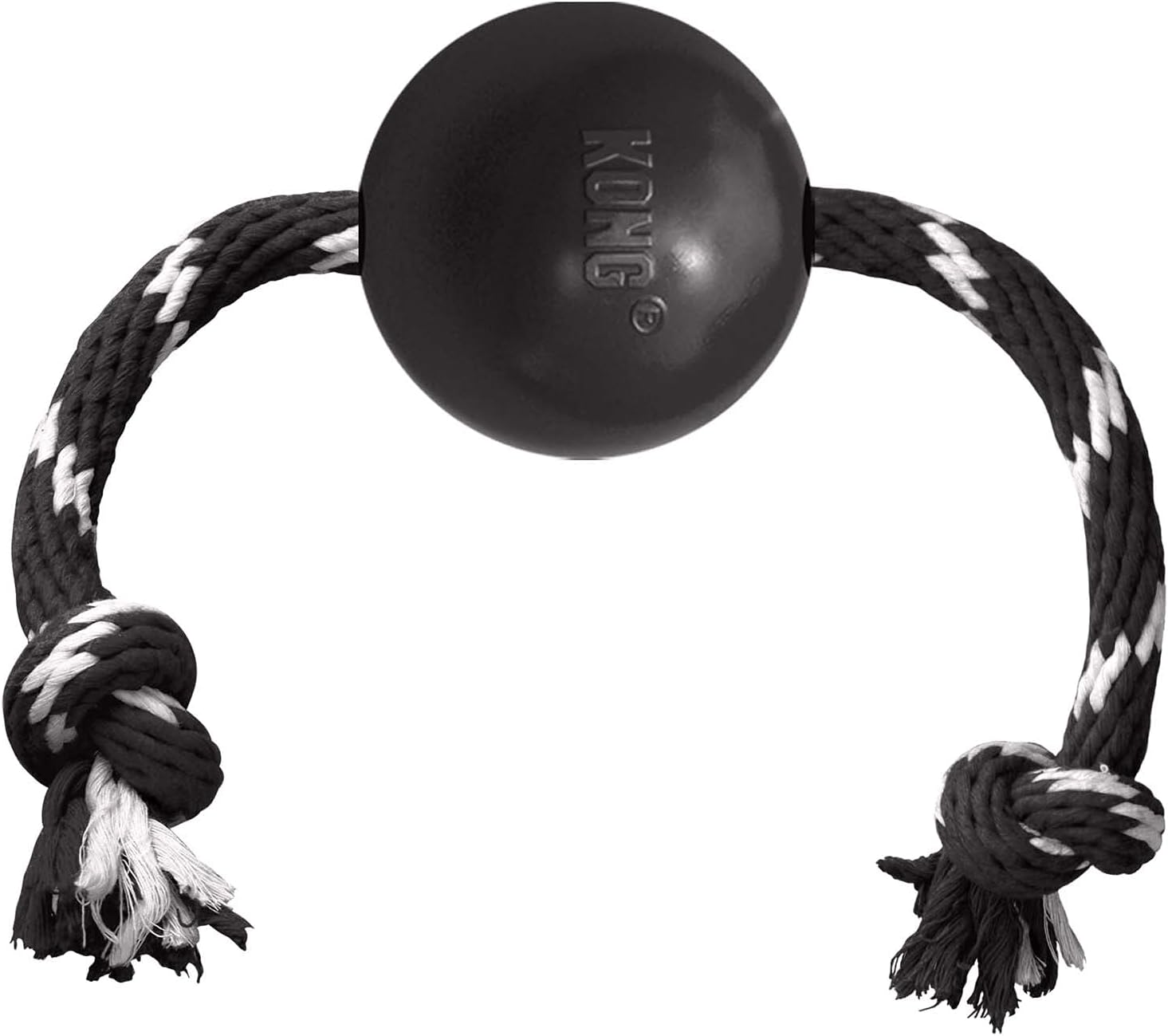 Kong Extreme Ball with Rope Large Amazon.ca Pet Supplies