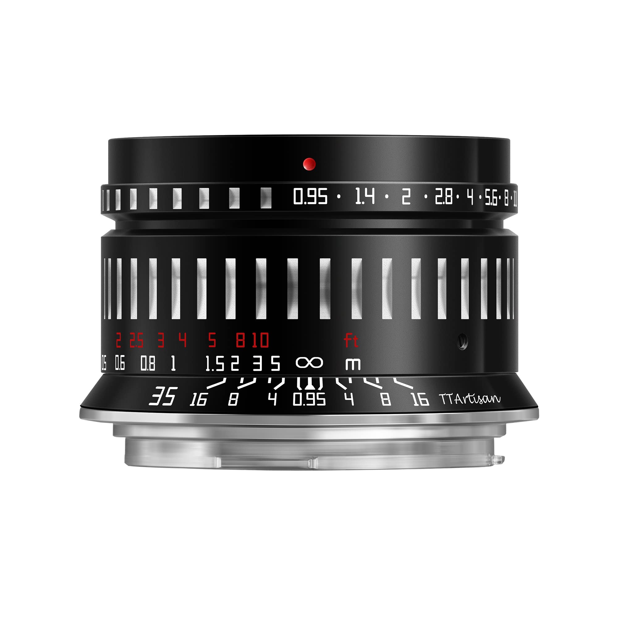 TTArtisan 35mm F0.95 APS-C Large Aperture Manual Focus Mirrorless Cameras Lens for E Mount Compatible with A5000、A6000、A6100、A6300、A6400、A6500、A6600、NEX-5、NEX-7