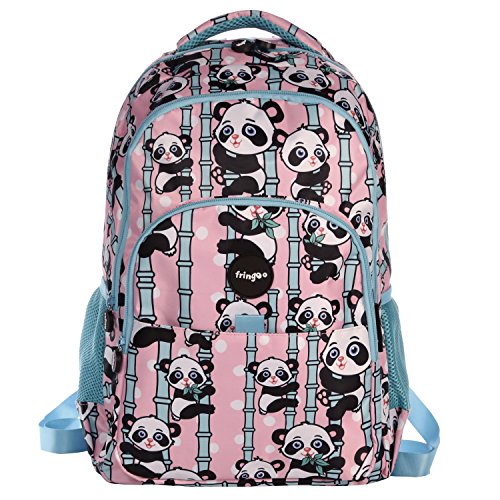 FRINGOO   Mochila Escolar Multiples Compartimentos para Niñas y Niños: Impermeable