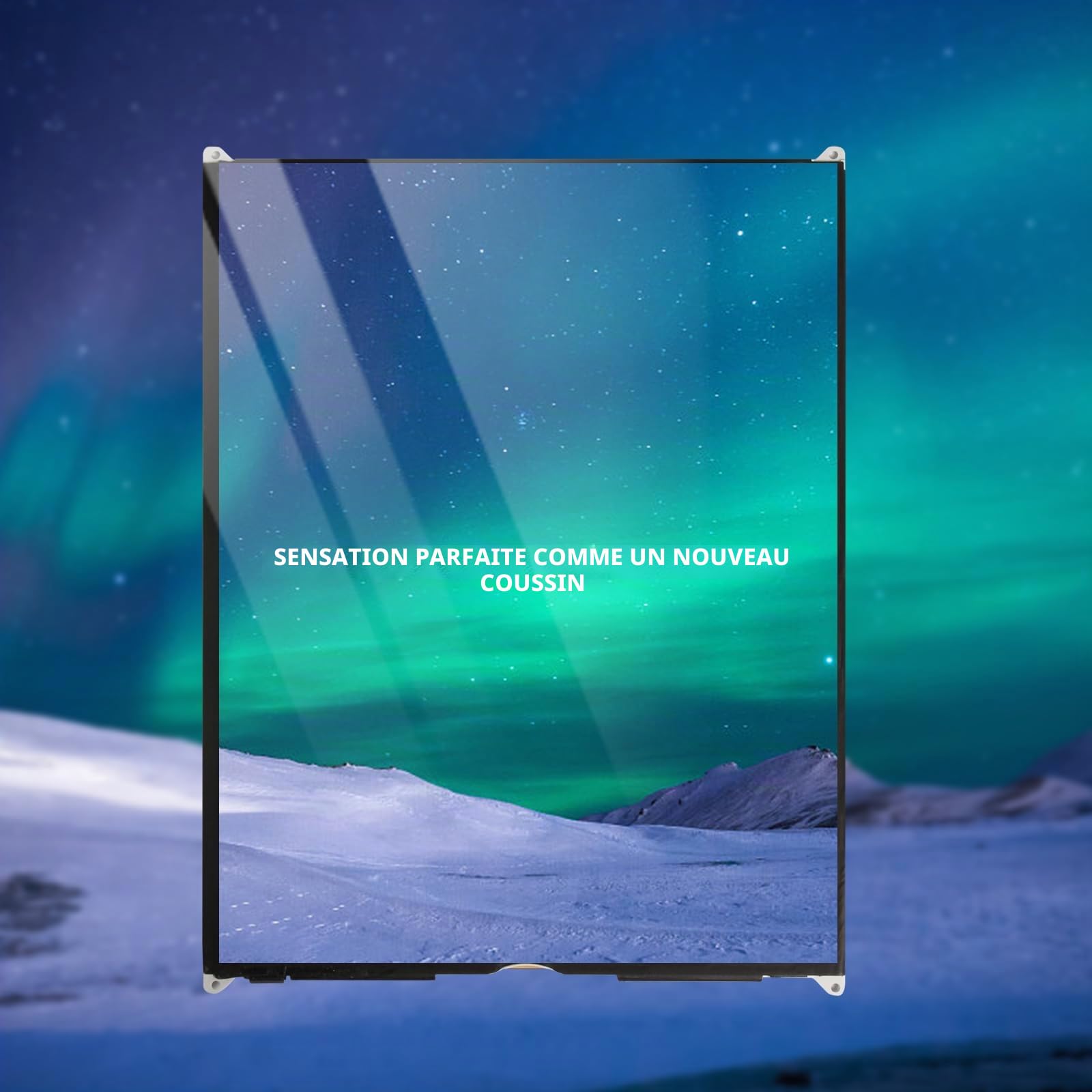 Pour iPad 9 A2602 A2603 A2604 A2605 Écran LCD pour iPad 2021 10,2" Matrix Écran de rechange Pièces de rechange avec protection d'écran en verre trempé (pas d'écran tactile numériseur)