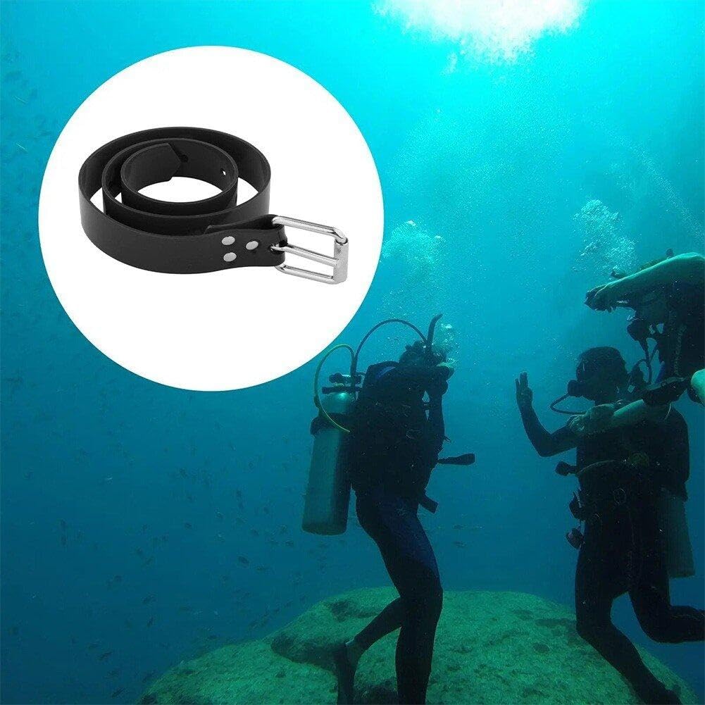 Ceinture De Poids De Plongée en Silicone Réglable pour Plongée Sucba, Courroie De Poids De Plongée en Silicone Coupé