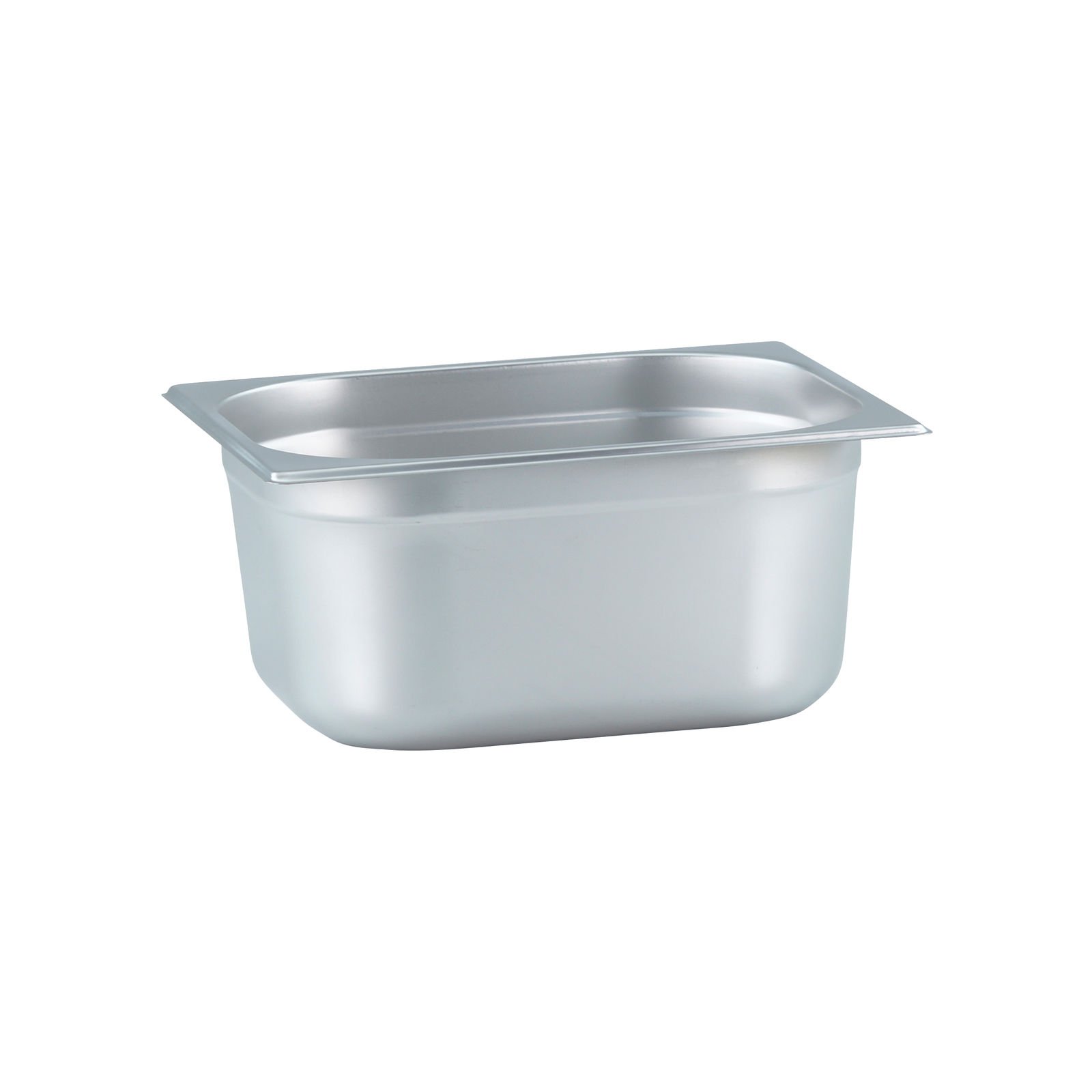 Gn contenitore Gastronorm Contenitore 1/2 20 mm – 200 mm di profondità in acciaio inox – ungelocht o forato – Coperchio o contenitore, Acciaio INOX, 150 mm
