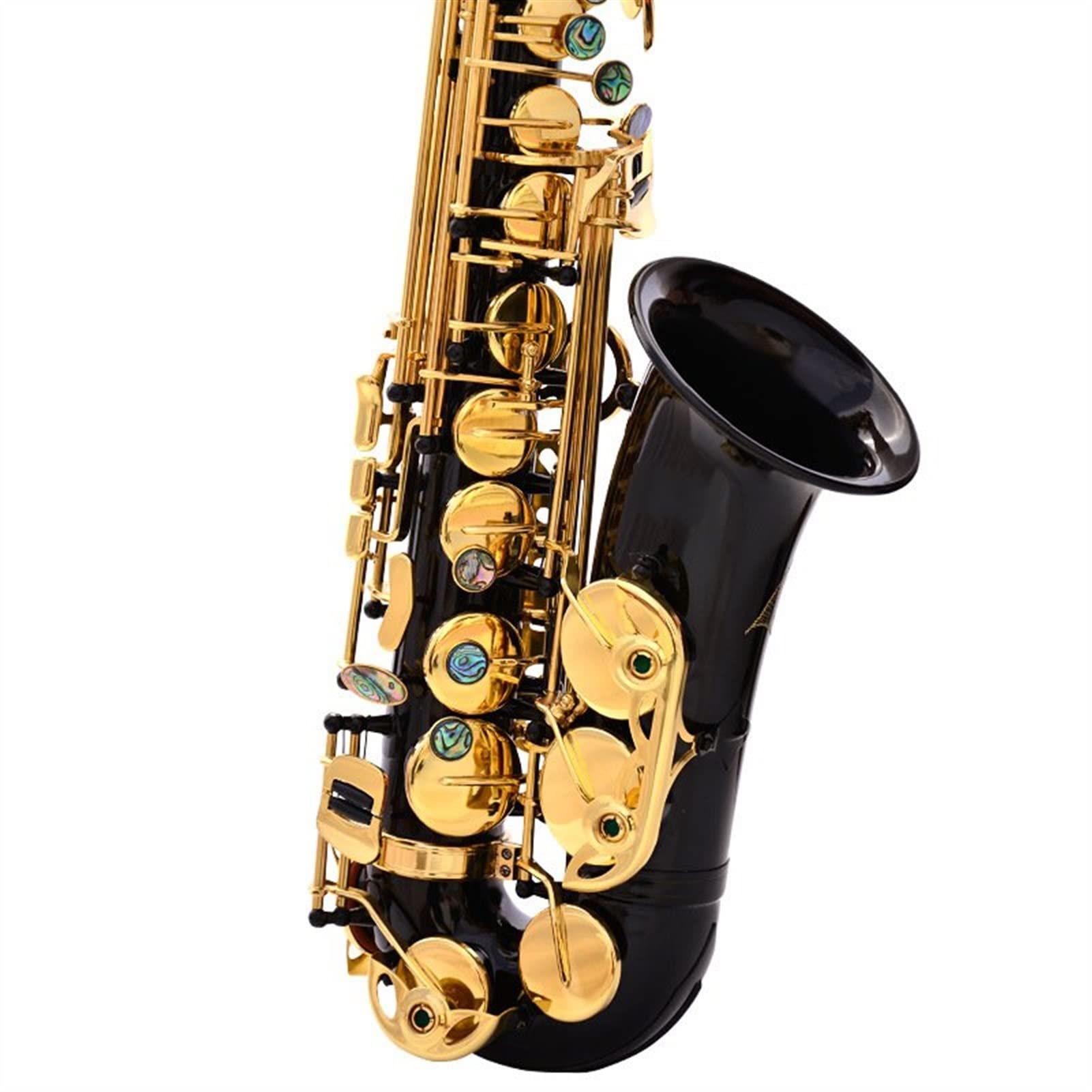 E-Flat Alto Saxofón Pearl Negro Talla Artesanía, Nivel De Rendimiento Profesional Saxofón Estudiante