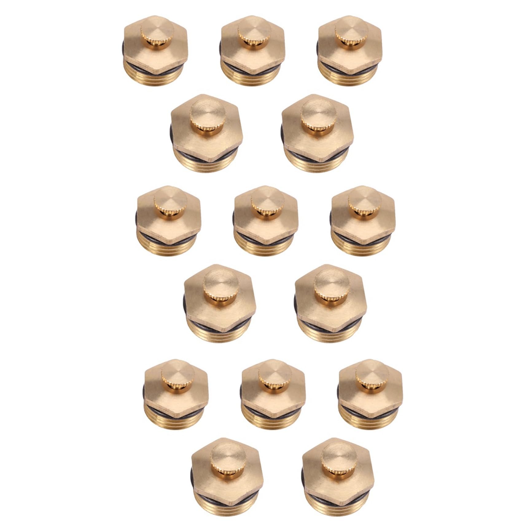 Hndhbfgrt 15Pcs Degree Garden Sprinkler Connector Thread Water Sprinkler Irrigation Nozzles Watering Head Lawn Garden