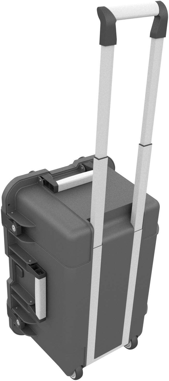 Feldherr Koffer/Trolley für 12 Tablets in XL-Hüllen - Fächer 26 mm breit - kompatibel mit Apple iPad, Samsung Galaxy Tab A oder Microsoft Surface Go