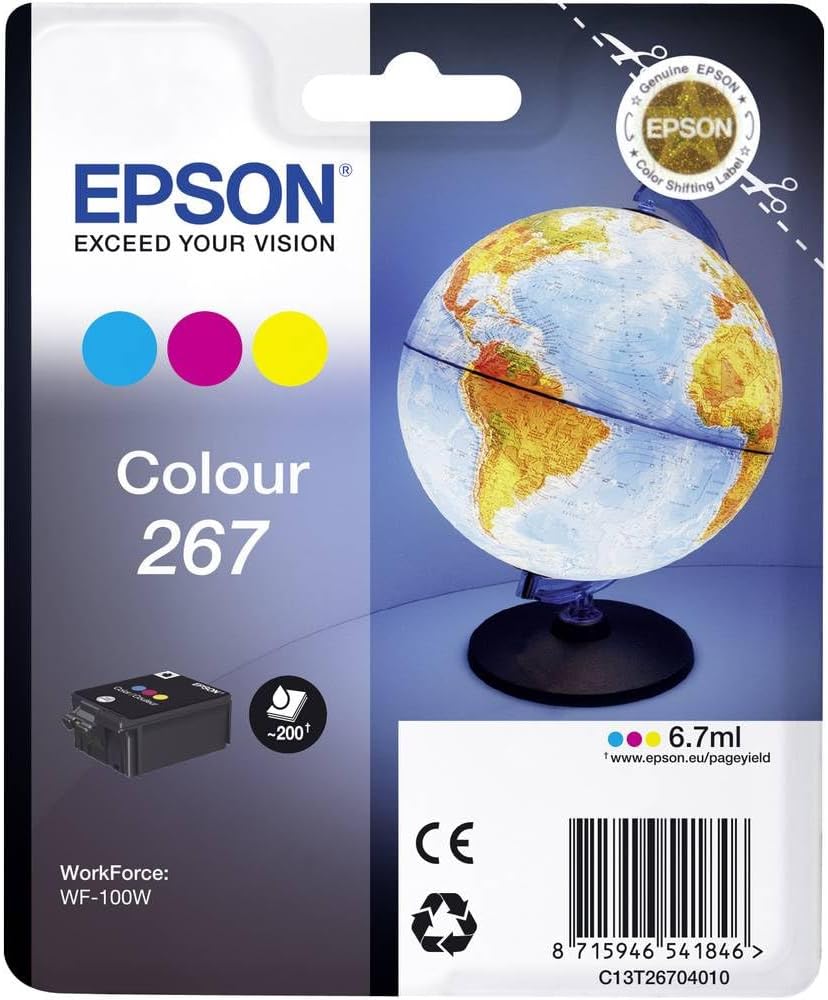 Epson 267 Globe Multipack Ink Cartridges
