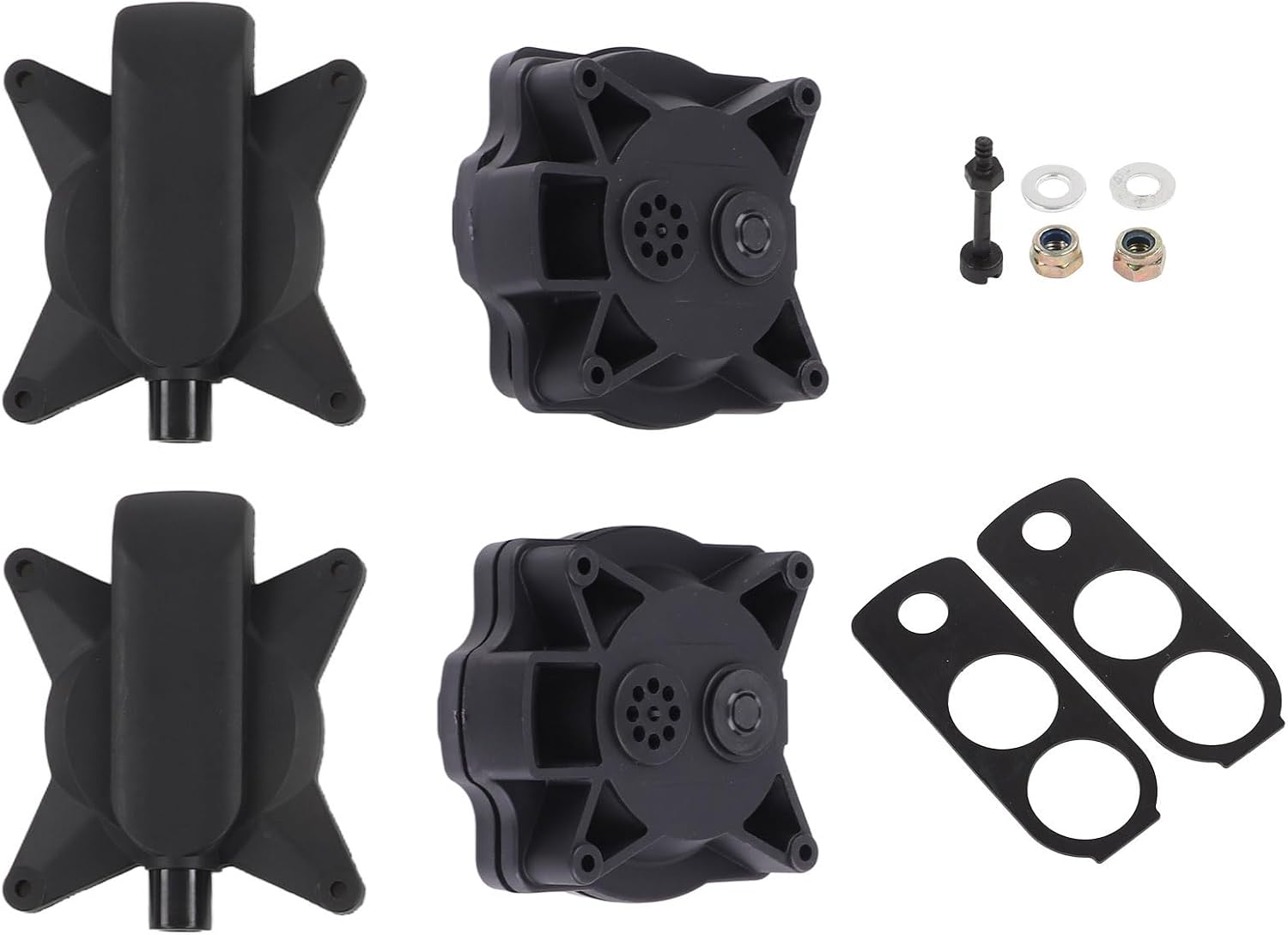 Complete Air Pump Diaphragm Rebuild Repair Kit, Replacement for Hiblow HP100 HP120, Diaphragm Kit with 14 Parts, Grade Rubber Material for Installation and Lasting Performance