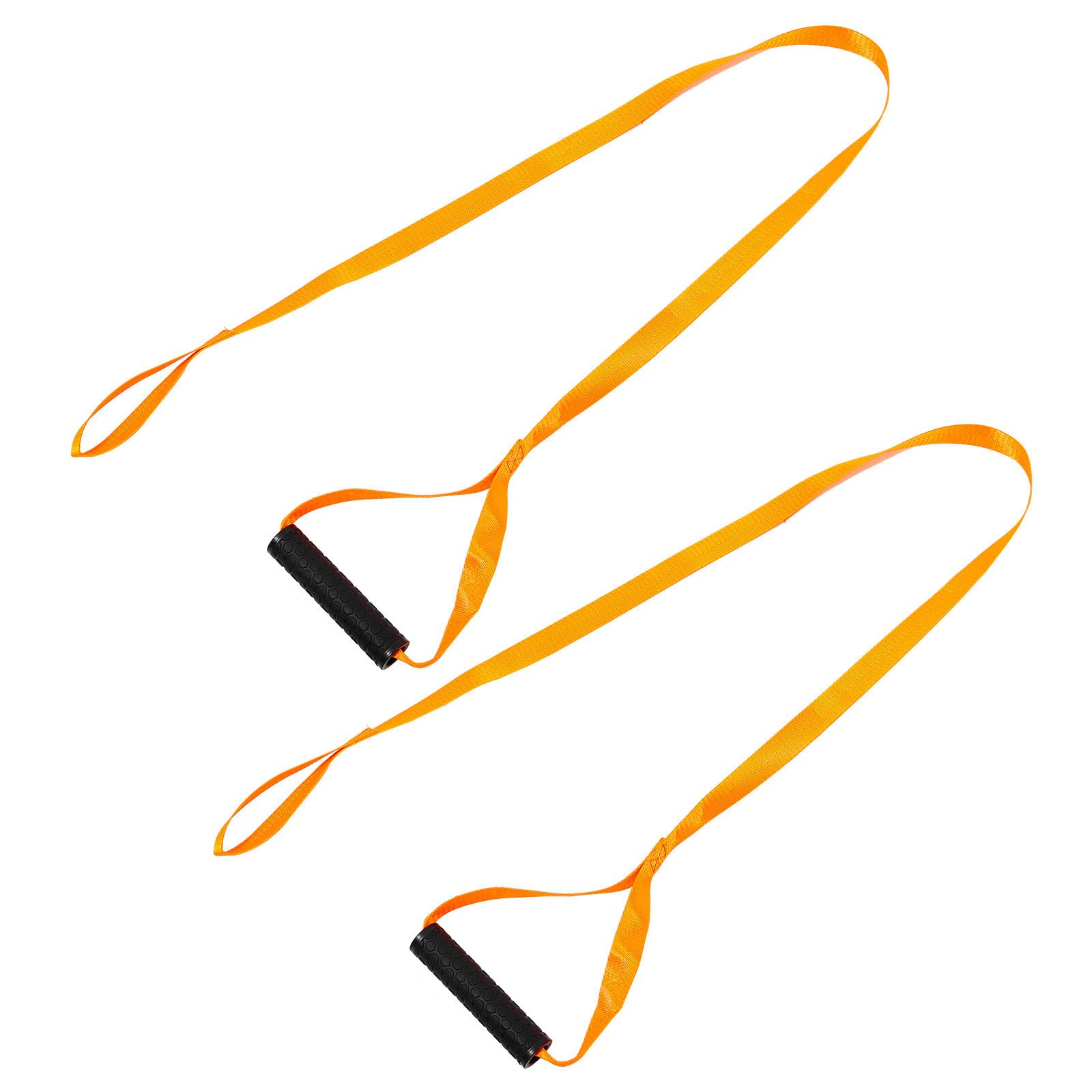 Cuerda de arrastre para ciervos para evitar sobreesfuerzo con nylon ajustable y mango 8