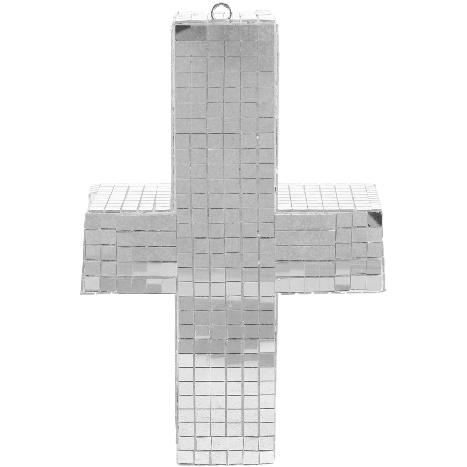 Pendentif boule disco en croix pour illuminer une pièce sombre rétro