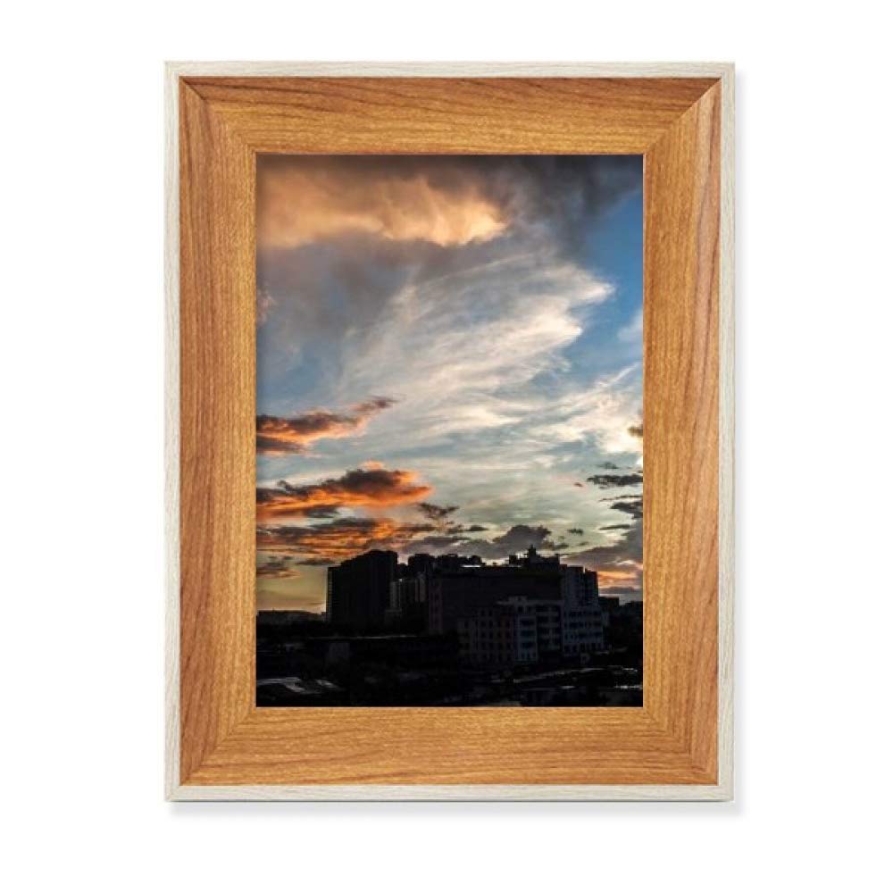 Plusieurs ensembles cadre de photo en bois de bureau pour illuminer un coin sombre