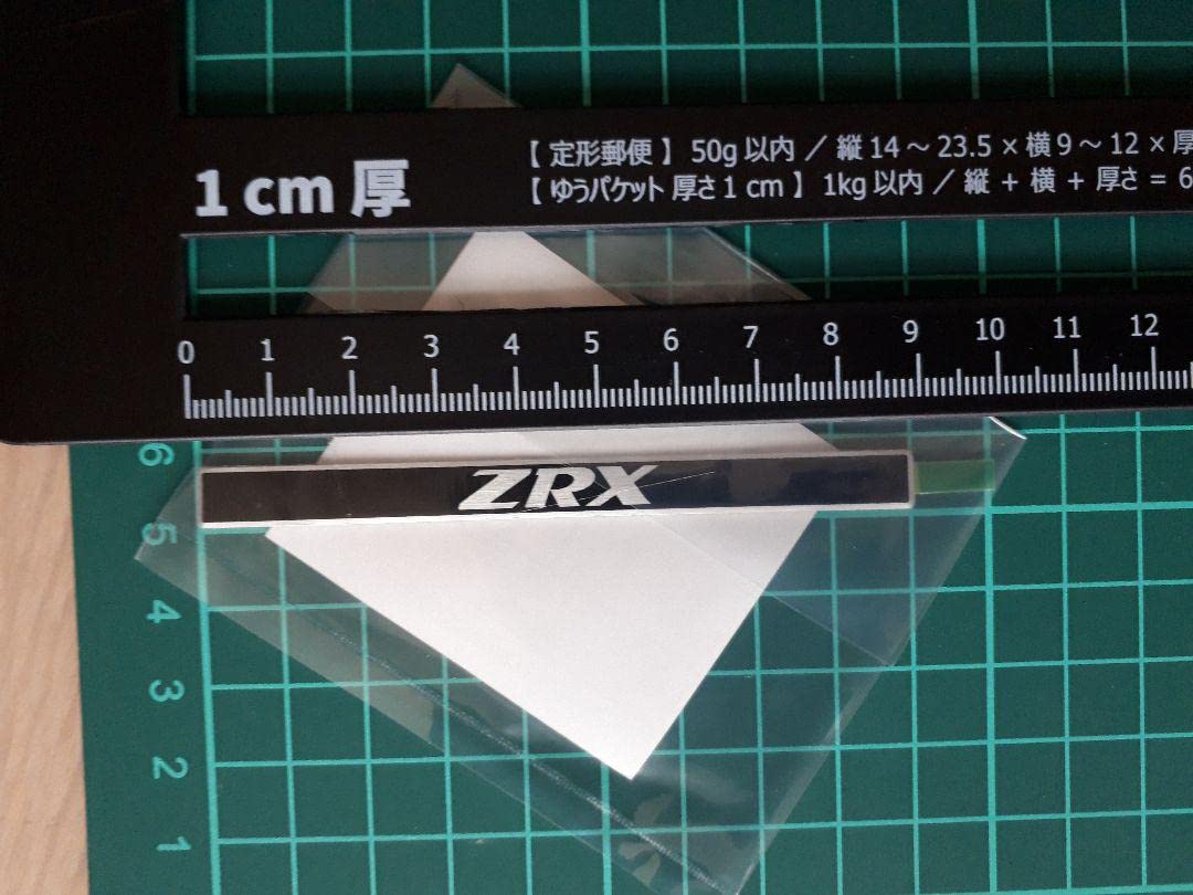 カワサキ ZRXマーク ハンドルホルダ エンブレム ZRX