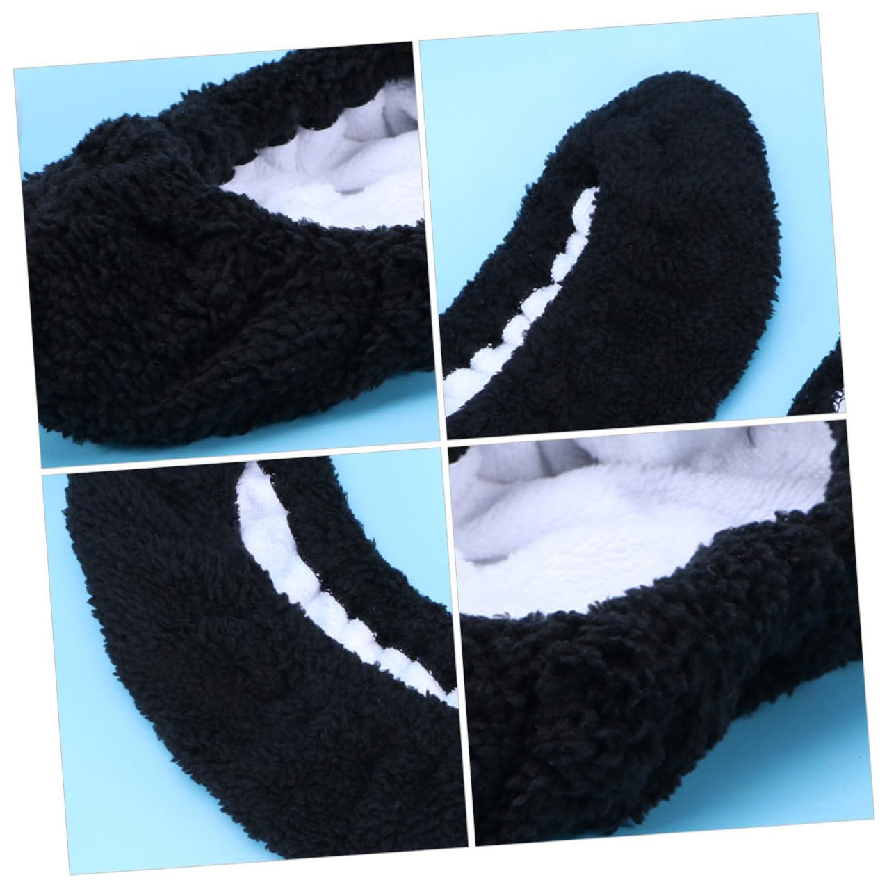 Coperture Elastiche in Poliestere Nero per Lame da Pattini da Ghiaccio, Protezione e Assorbimento umidità, per Pattinaggio su Ghiaccio Ragazzi M
