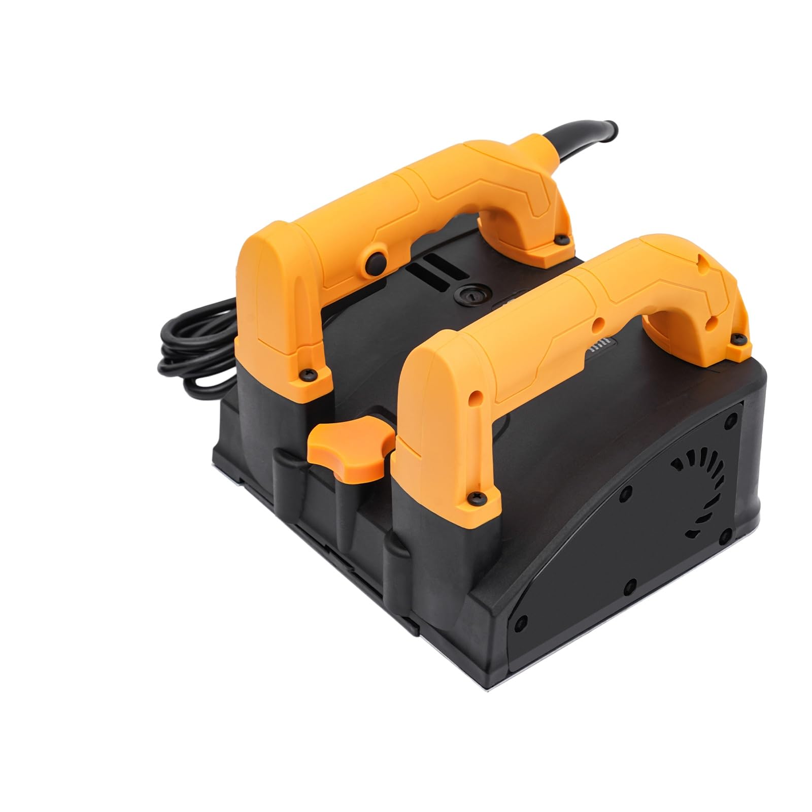 Elektryczna strugarka ścienna 1200 W, głębokość 1-4 mm, frezarka walcowa 1000-4000 obr./min, 26 ostrzy o szerokości 15 cm, silnik miedziany z 2 szczotkami węglowymi i skrzynką narzędziową