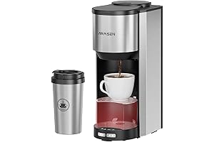AIRMSEN All-in-One Grind-and-Brew Coffee Maker