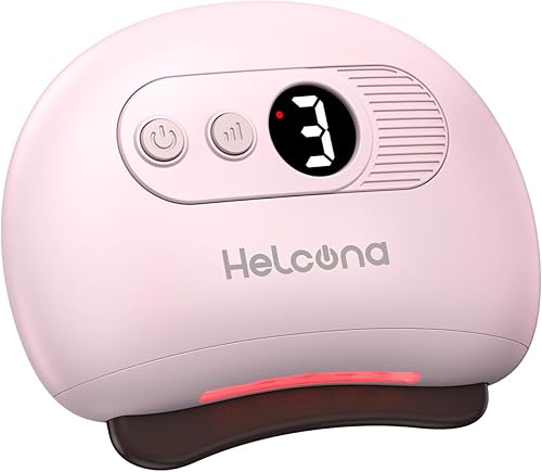 Miniatura 9 de Herramienta eléctrica de masajeador facial Gua Sha, herramienta facial Gua Sha con calor, 9 niveles de temperatura e intensidad de vibración,