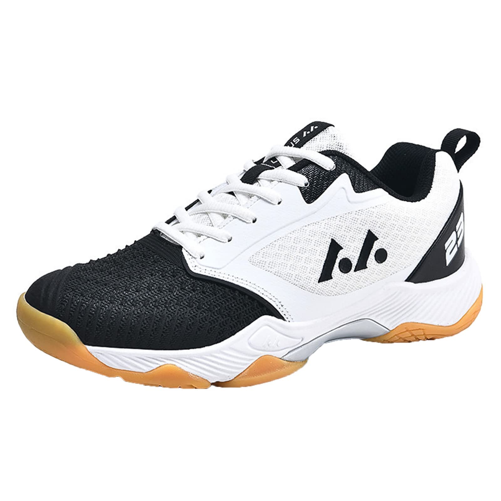 Chaussures De Volley-Ball Pour Femmes Chaussures De Court Extérieur Intérieur Léger Chaussures De Tennis Antidérapantes Racketball Squash Pickleball Sneaker