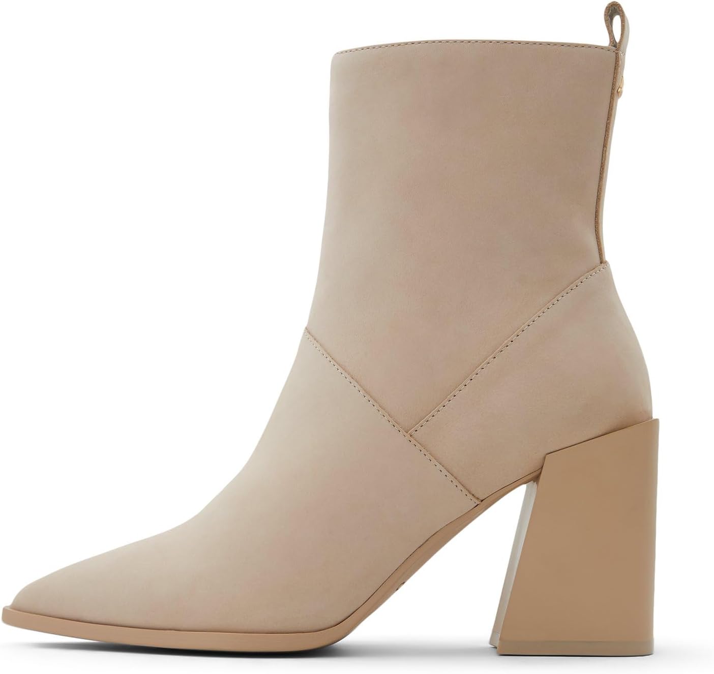 ALDO Women's Bethanny Ankle Boot, Bone, 5