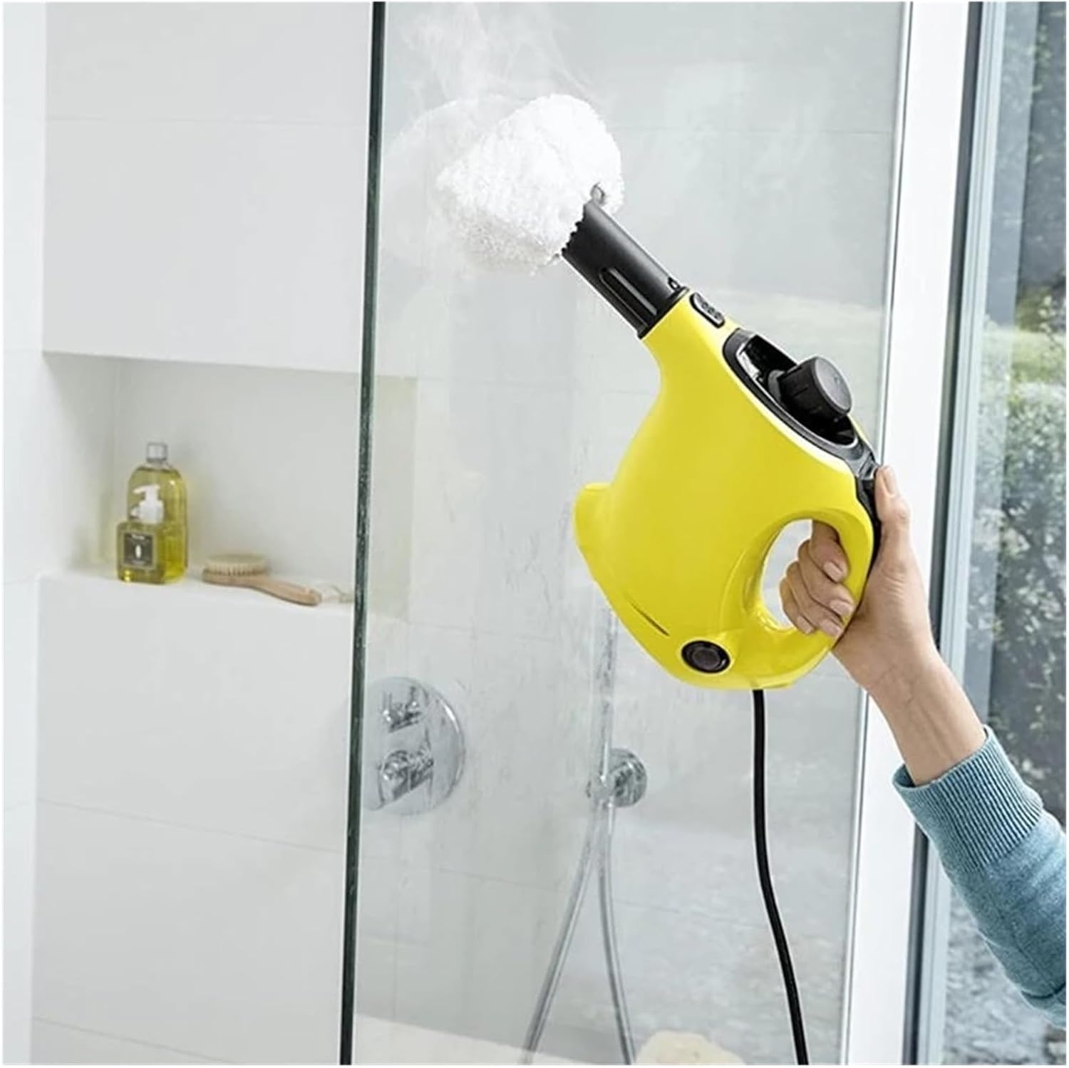 Compatible for Karcher Easyfix SC2 SC3 SC4 SC5，Steam Cleaner Accessories Replacement Microfiber Cleaning Pad Cover Steam Mop Cloth Rags (Color : As Shown k), mei0203jb