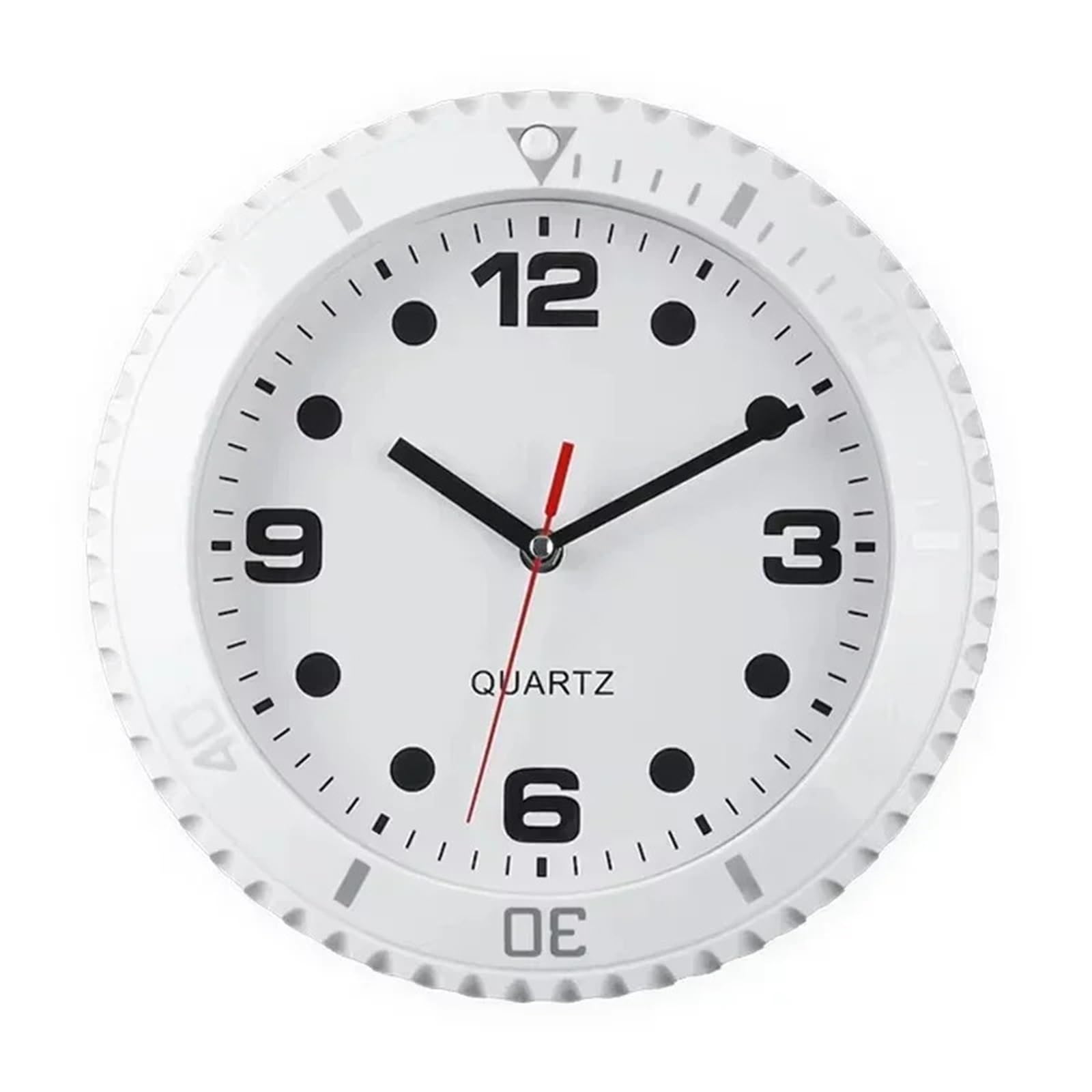 DJSKLDF Wall clock New Luxury Creative Wall Clock Modern Design Art Home Large Digital Bedroom Decoration reloj de pared(28cm A3)