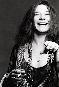 Janis Joplin Poster, Legendary Blues Singer, 1960s Rock Legend, Art Print