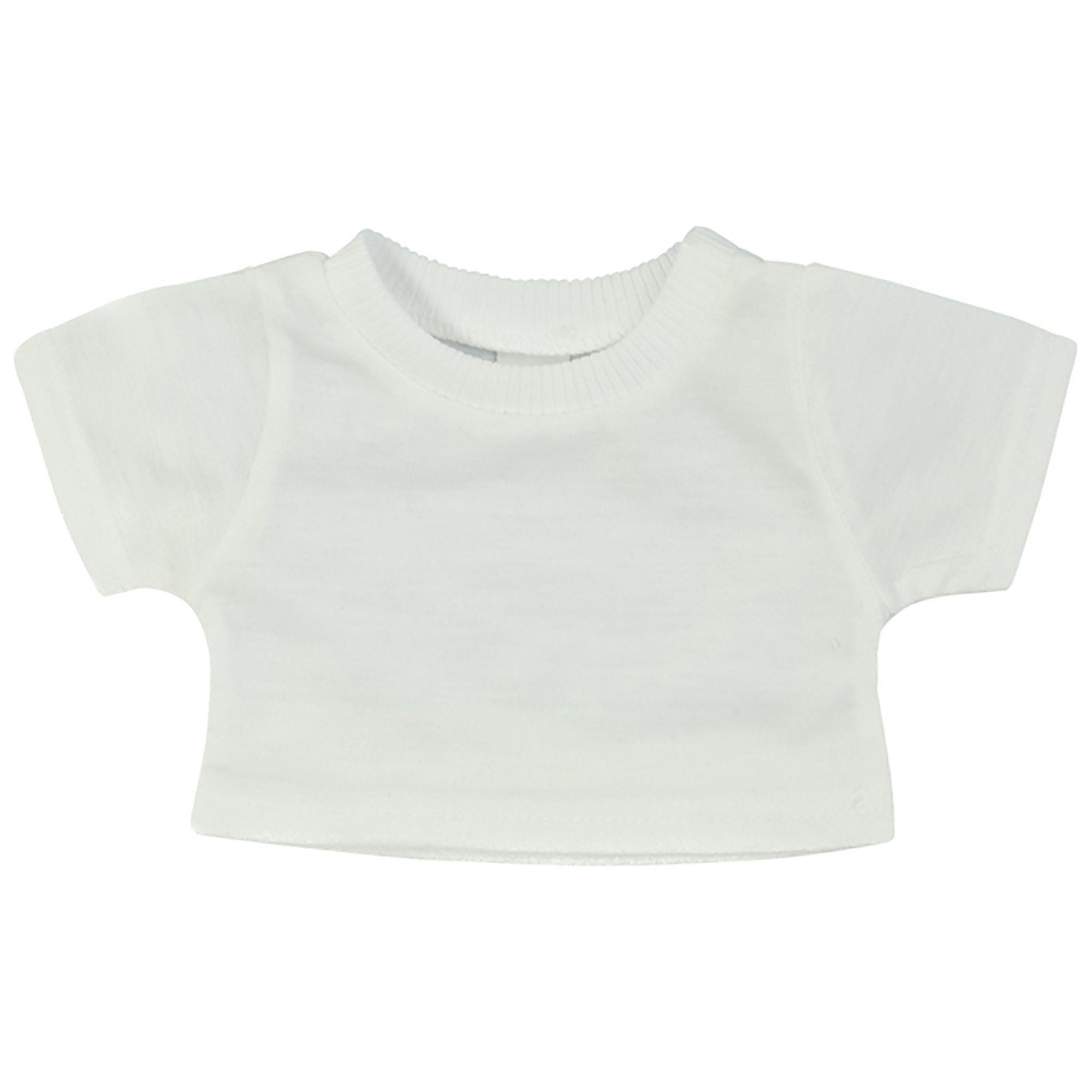 Mumbles Teddy Bear T-Shirt Accessory (S) (White)