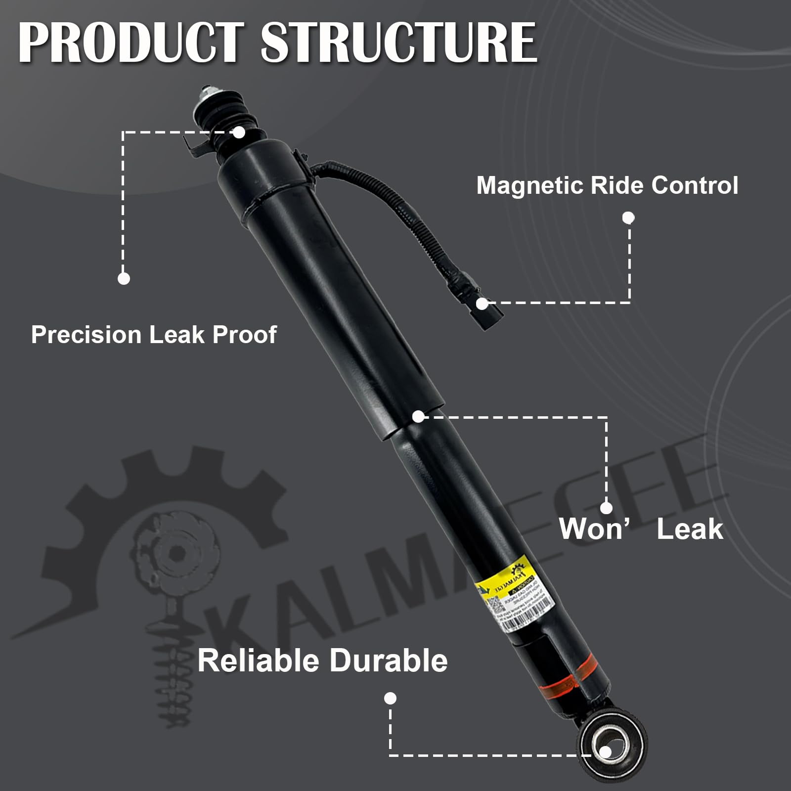 Kalmaegee 2PCS Rear Shock Absorber For Toyota Land Cruiser Prado