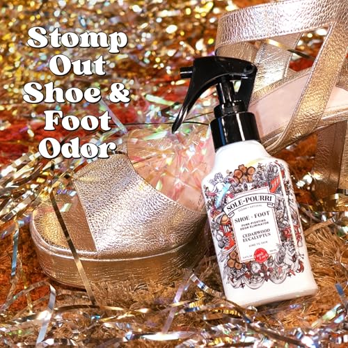 Image of Sole-Pourri Shoe Deodorizer + Foot Spray, 3.4 Fl Oz