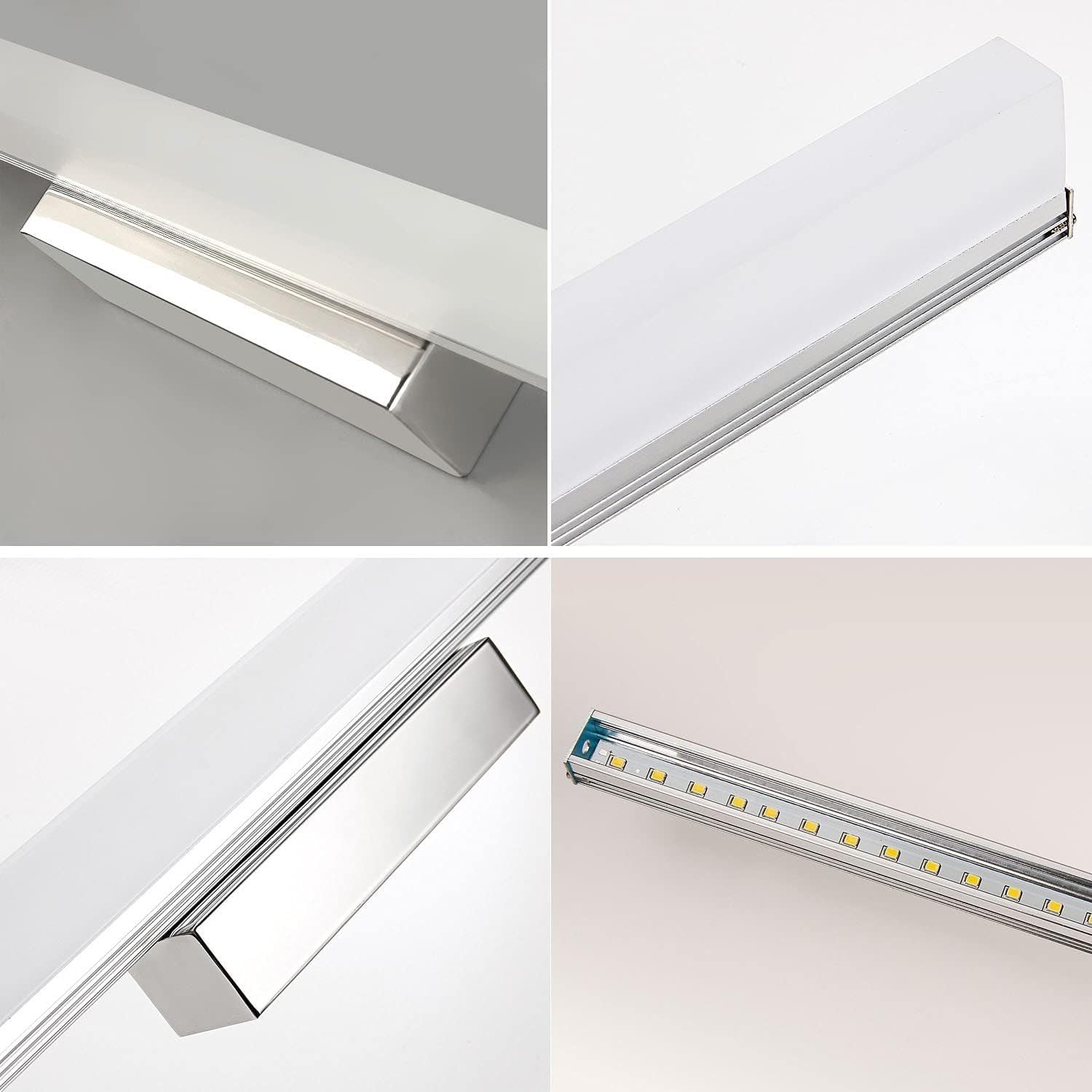 LED Spiegelleuchte badlampe Warmes Licht 3000K 120CM Spiegellampe badezimmer lampe wand wandlampe Spiegelschrank beleuchtung leuchte lampe Spiegellampen für das bad wasserdicht 22W